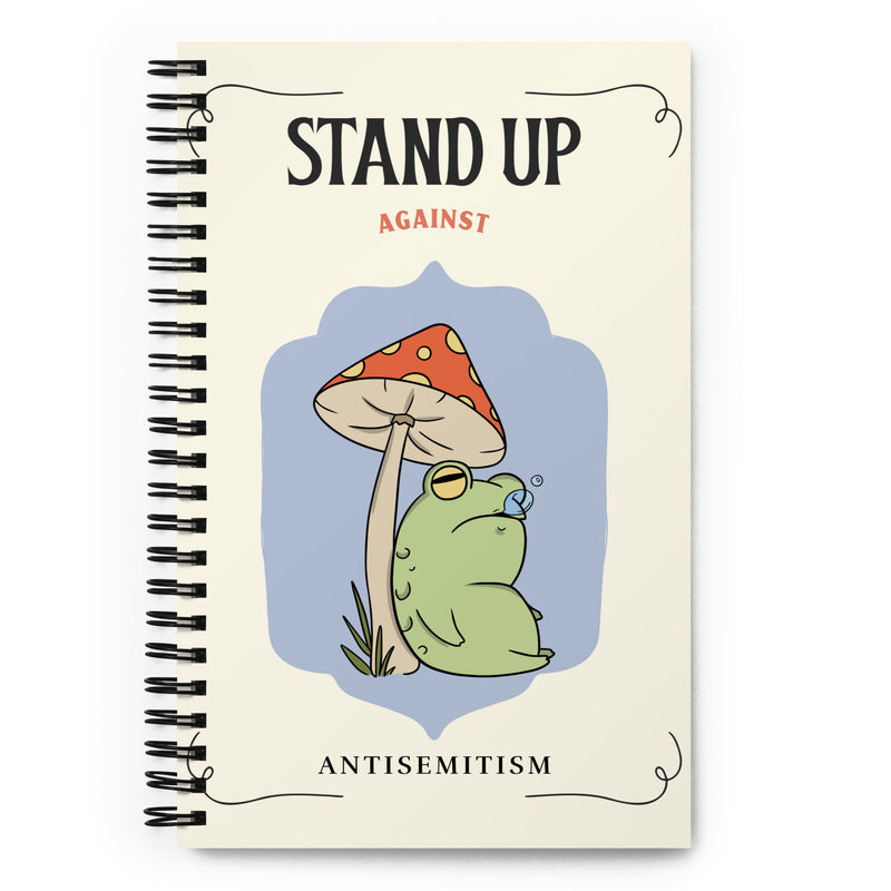 Cute Friend | Antisemitism | Spiral Notebook