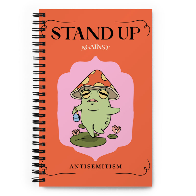 Cute Friend | Antisemitism | Spiral Notebook