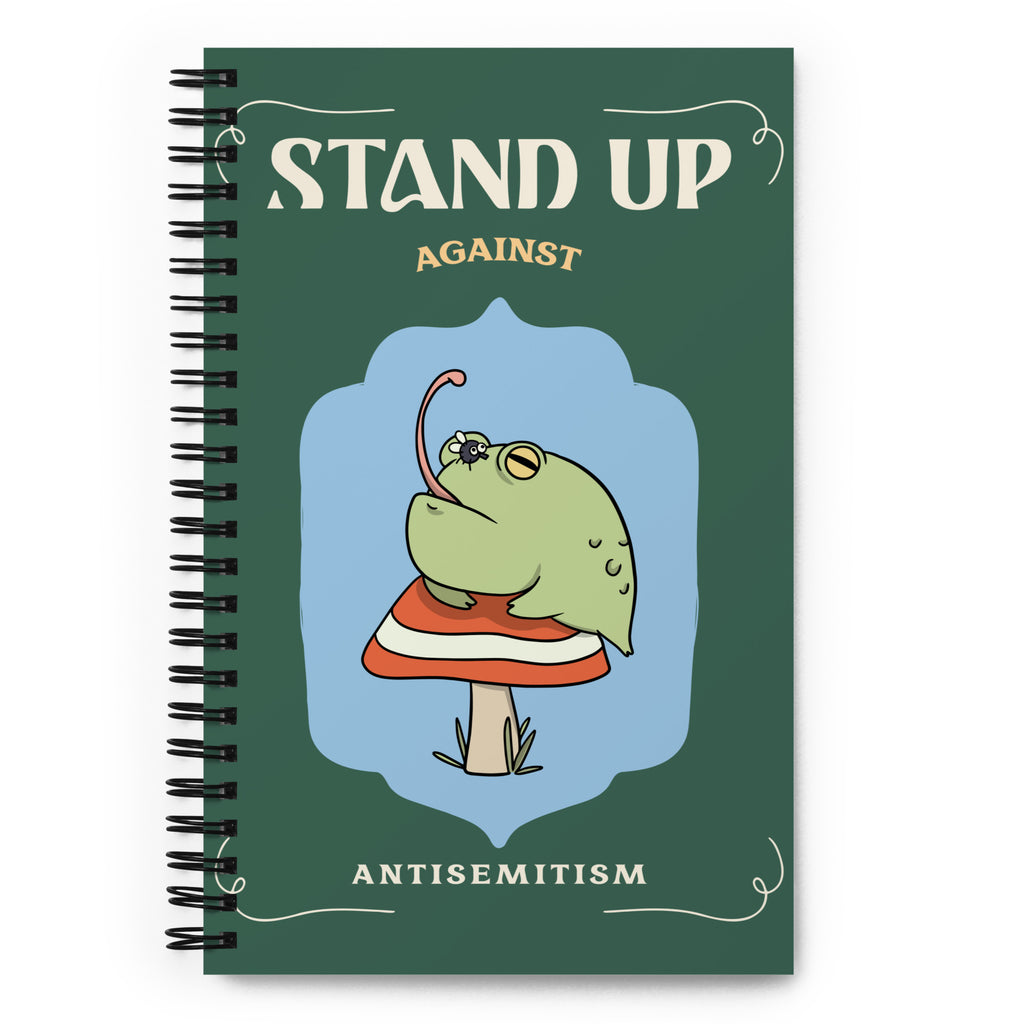 Cute Friend | Antisemitism | Spiral Notebook