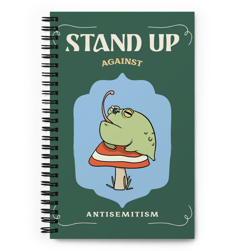 Cute Friend | Antisemitism | Spiral Notebook
