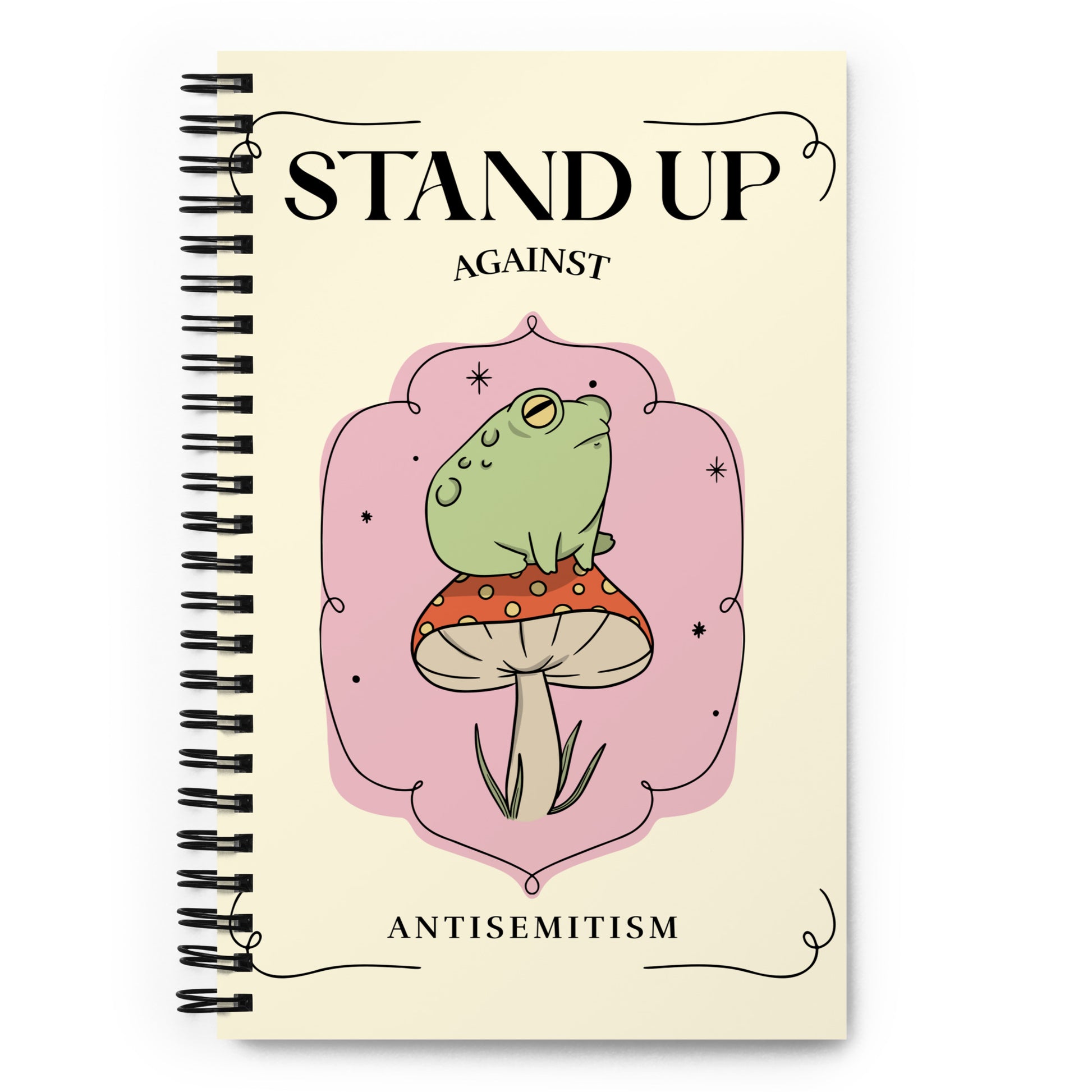 Cute Friend | Antisemitism | Spiral Notebook