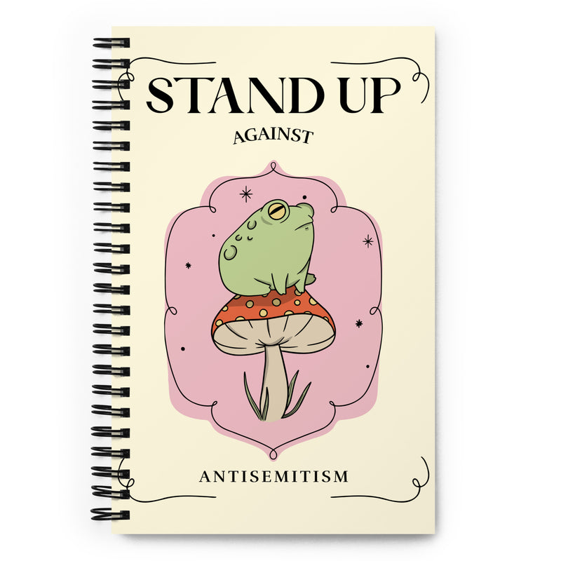 Cute Friend | Antisemitism | Spiral Notebook