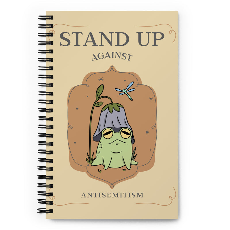 Cute Friend | Antisemitism | Spiral Notebook