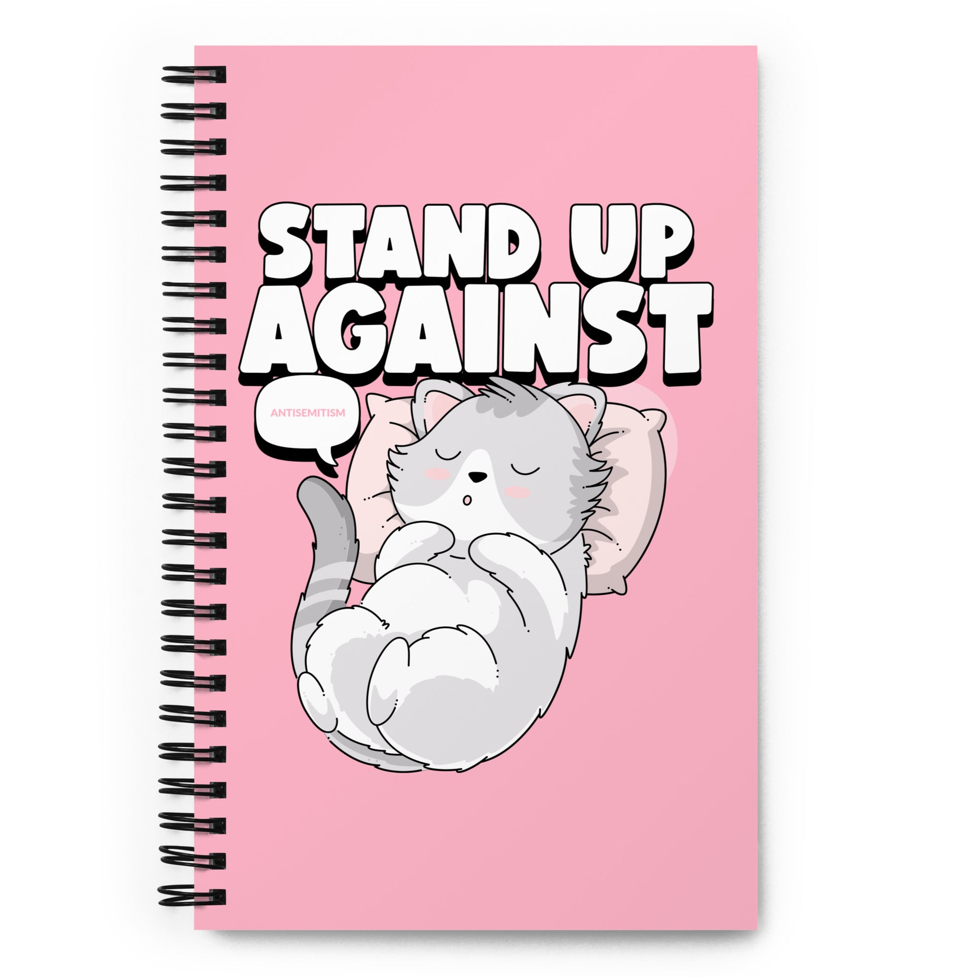 Cute Friend | Antisemitism | Spiral Notebook