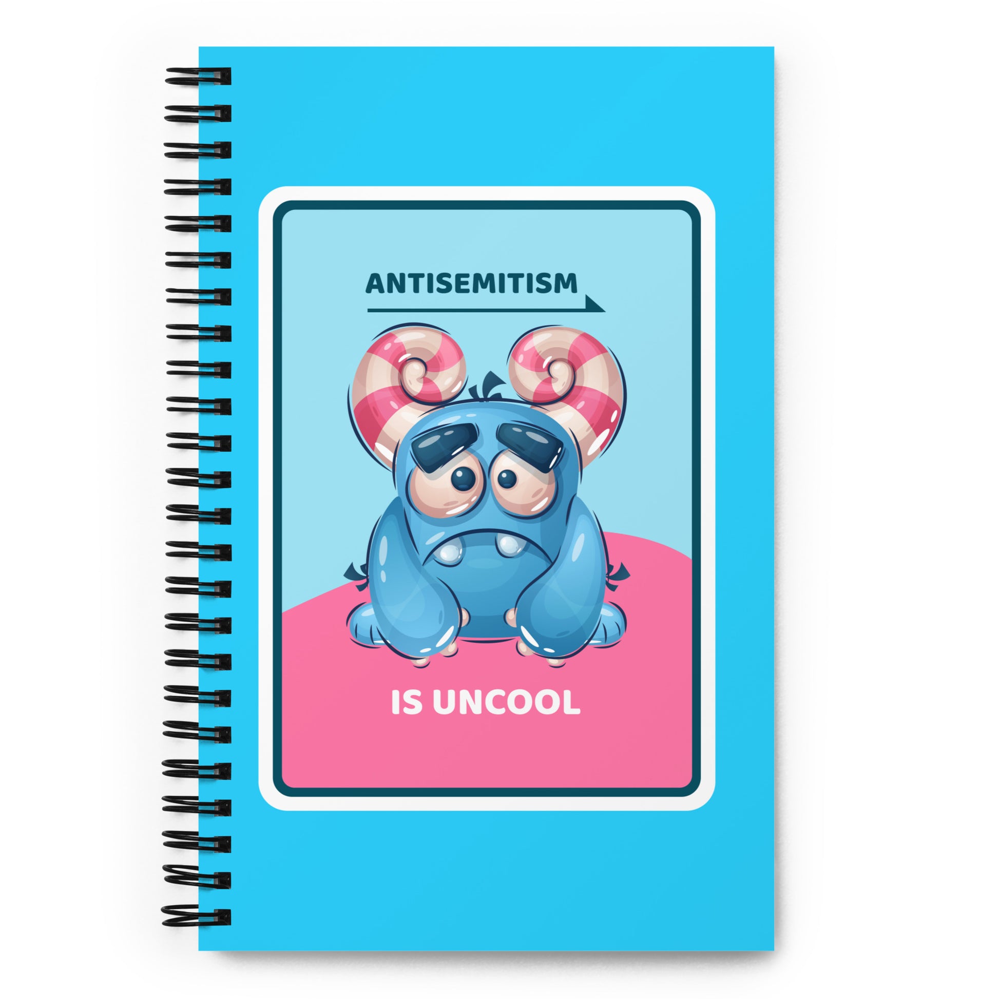 Cute Friend | Antisemitism | Spiral Notebook