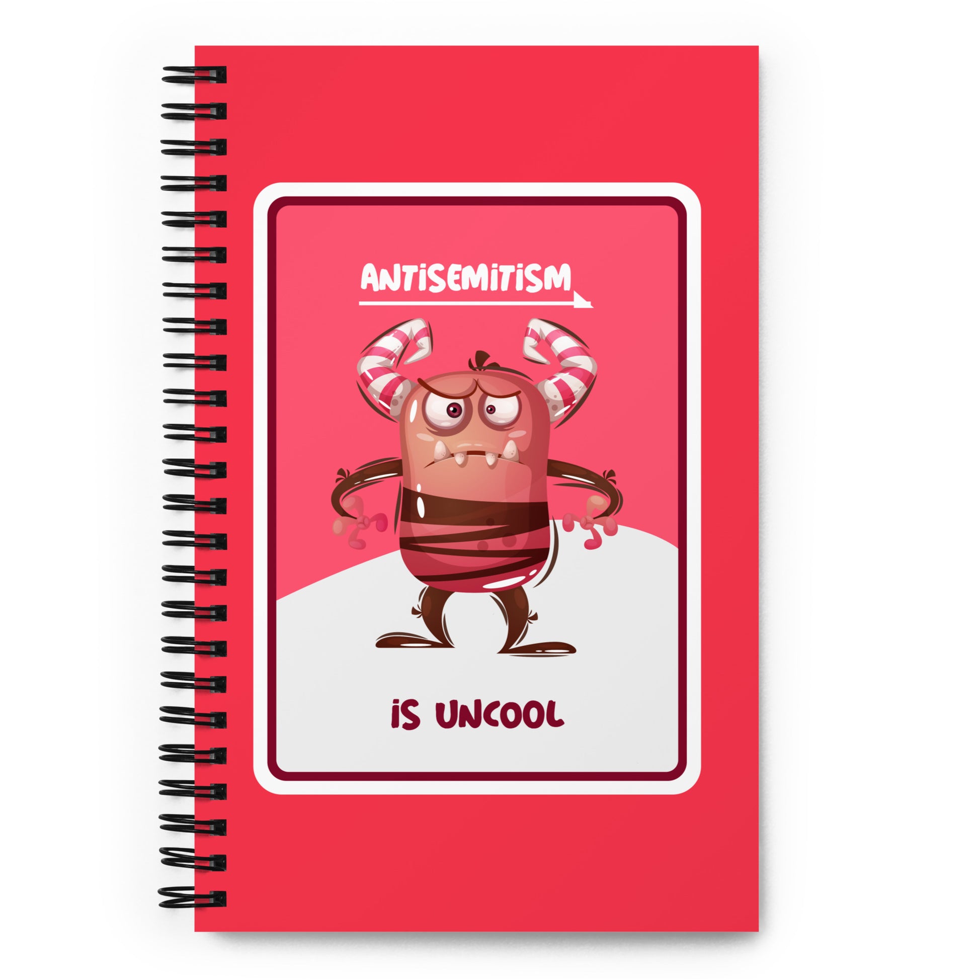 Cute Friend | Antisemitism | Spiral Notebook