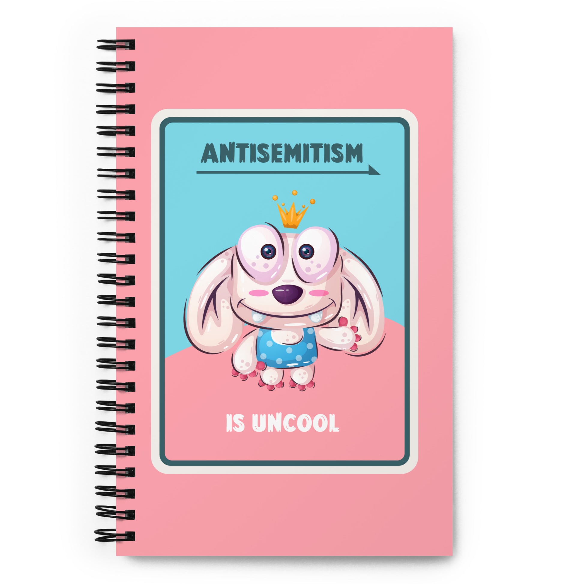 Cute Friend | Antisemitism | Spiral Notebook