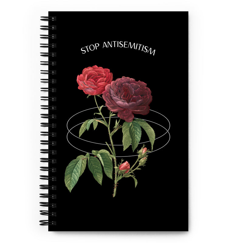 Stop Antisemitism | Plants & Flowers Edition | Spiral Notebook