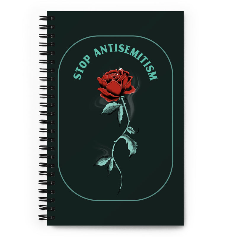 Stop Antisemitism | Plants & Flowers Edition | Spiral Notebook
