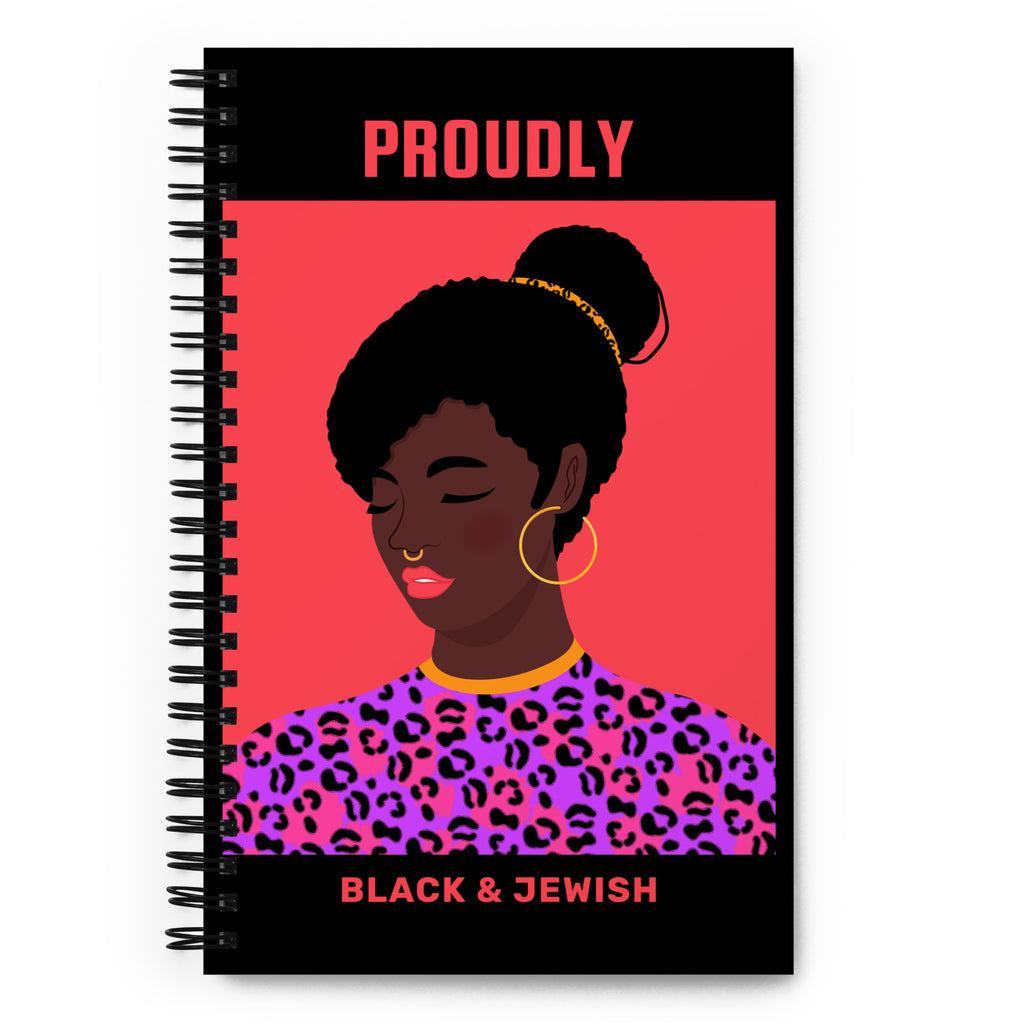 Black & Jewish Love | Spiral Notebook