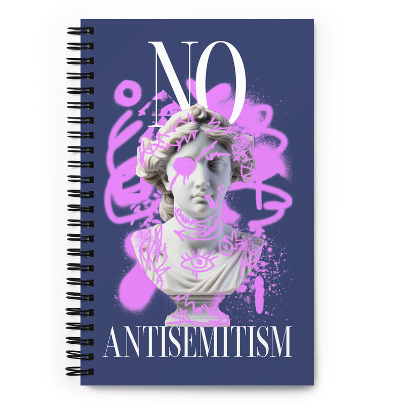 Graffiti Statue Anthem | No Antisemitism | Spiral Notebook