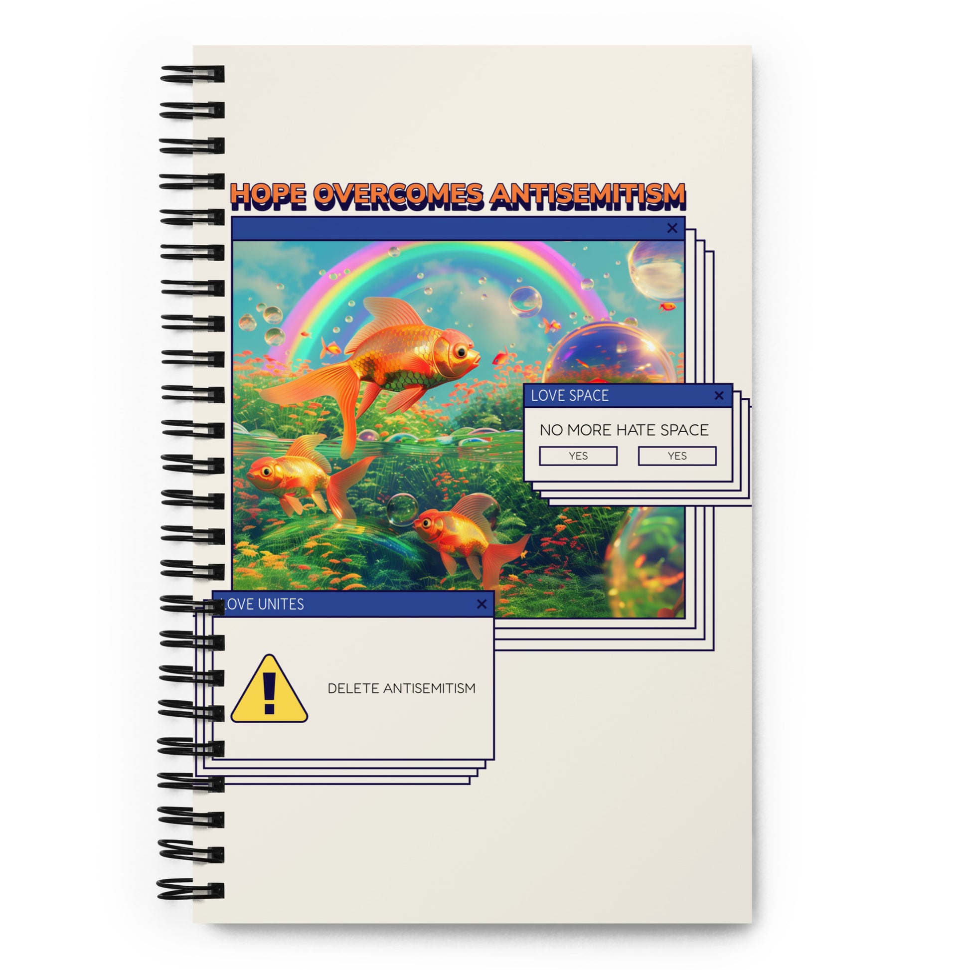A Colorful Dream | Antisemitism | Spiral Notebook