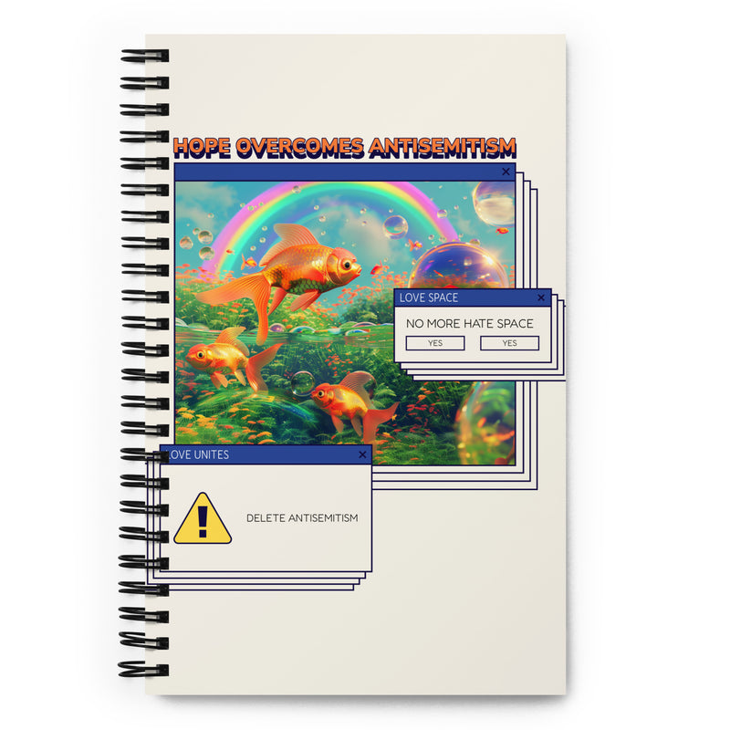 A Colorful Dream | Antisemitism | Spiral Notebook
