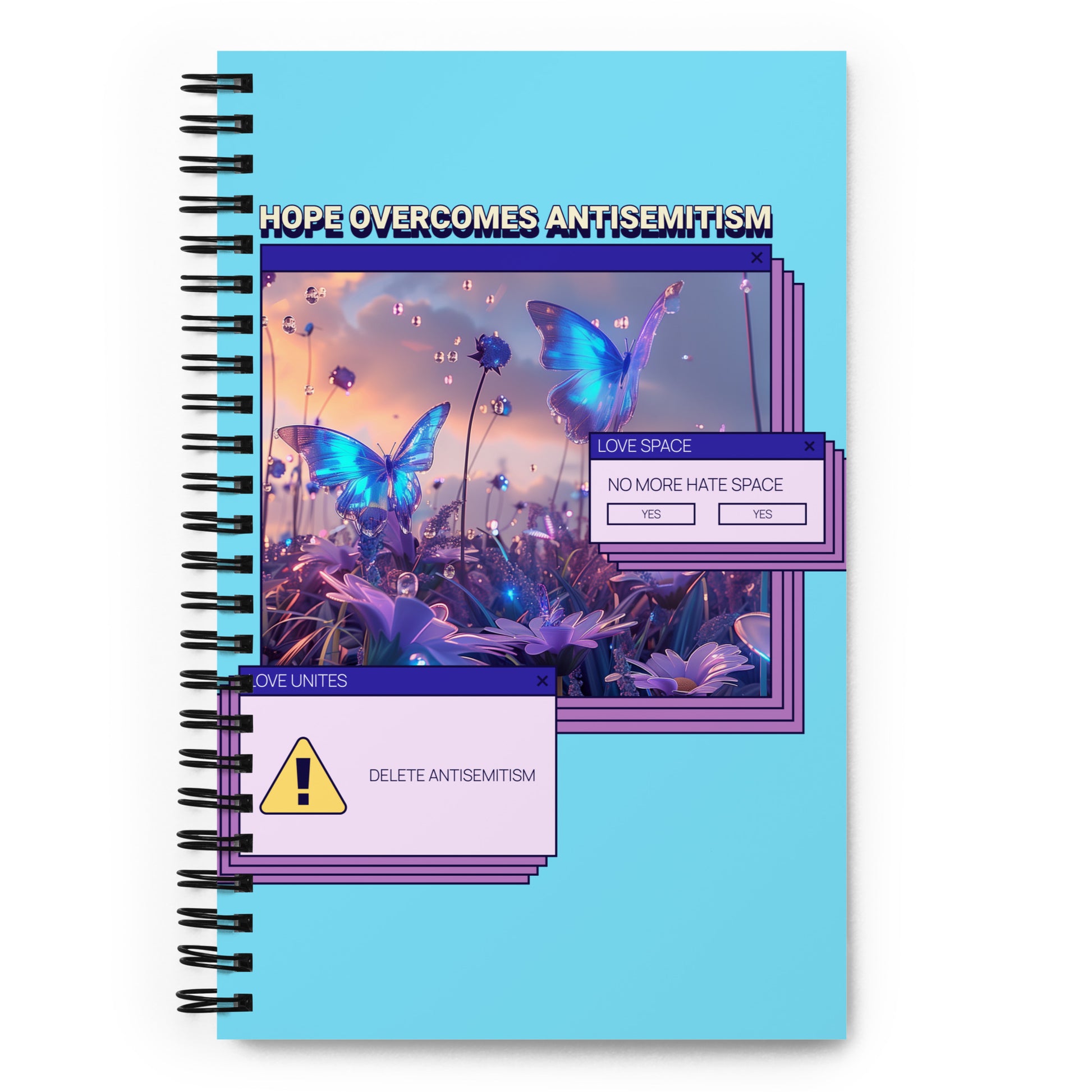 A Colorful Dream | Antisemitism | Spiral Notebook