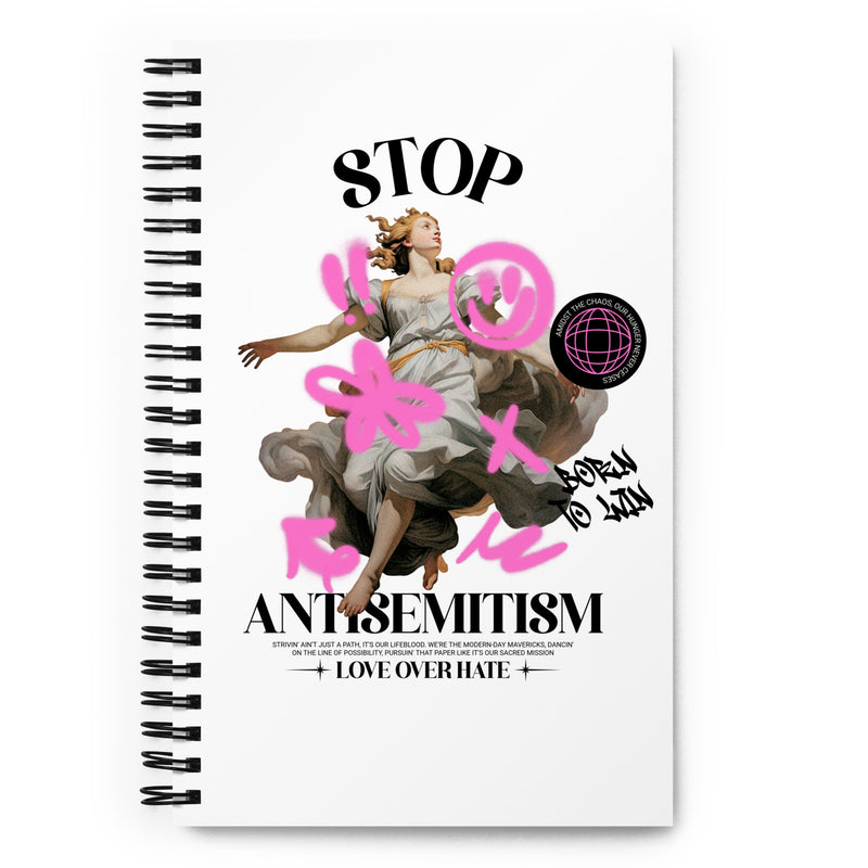 Classic Graffiti Fusion | Spiral Notebook