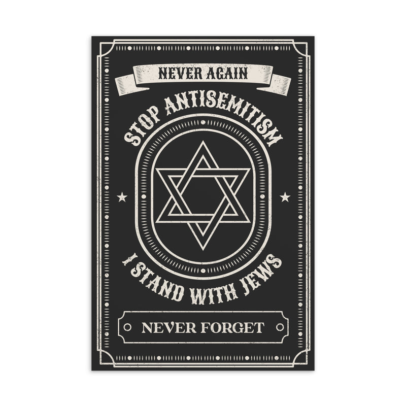 No Antisemitism | Standard Postcard