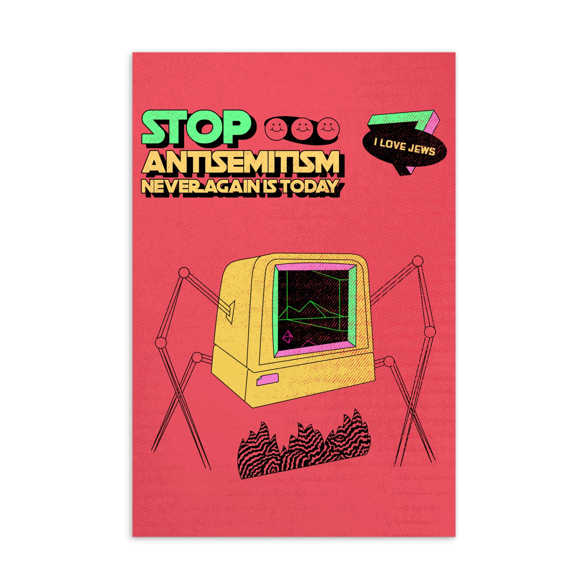 No Antisemitism | Standard Postcard Jouparty