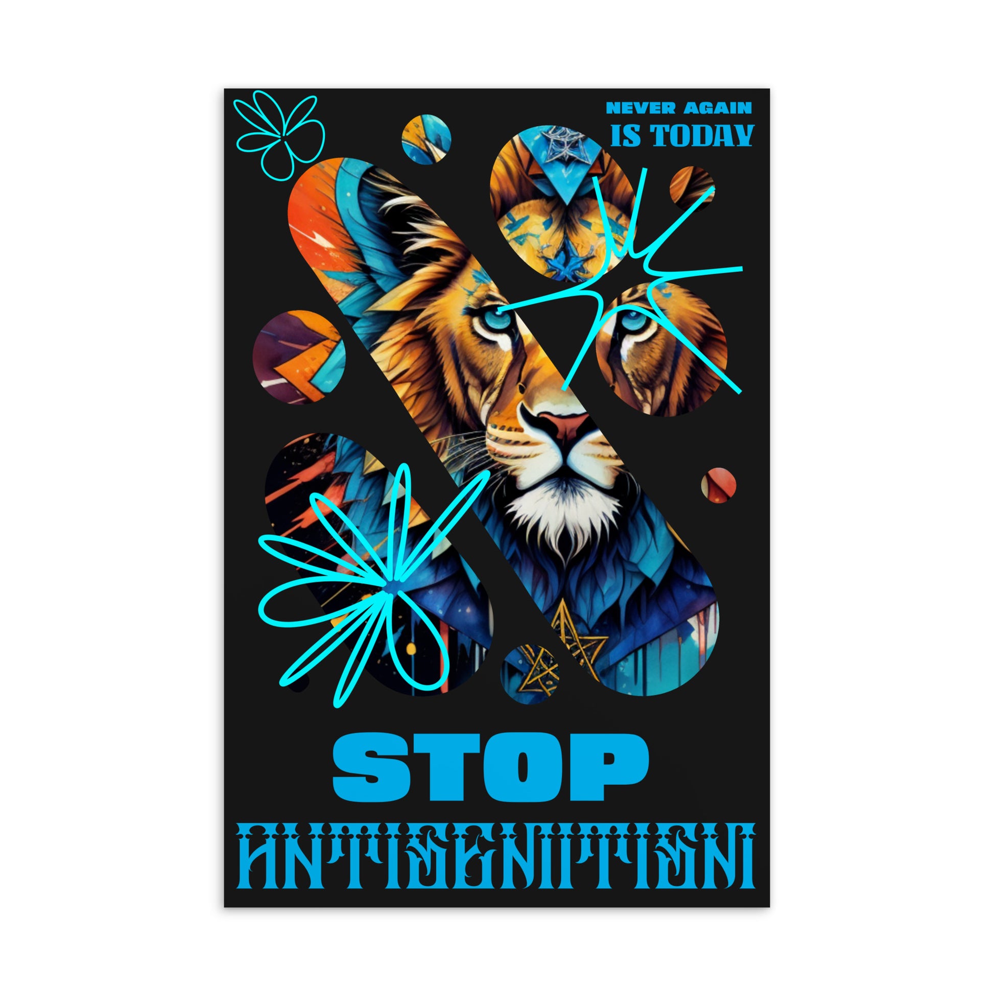 No Antisemitism | Standard Postcard Jouparty