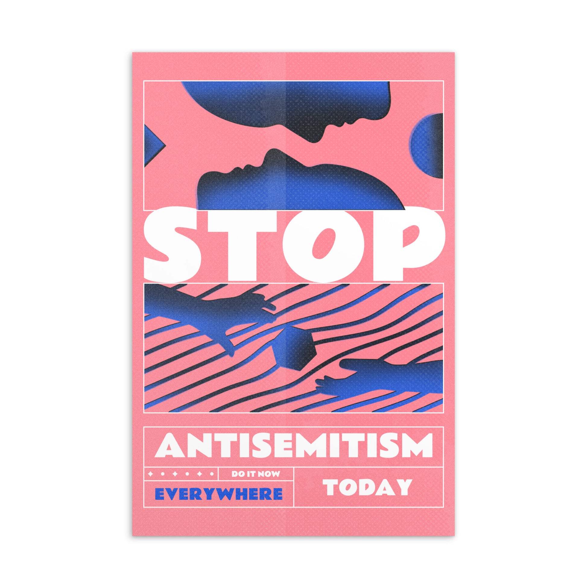No Antisemitism | Standard Postcard Jouparty