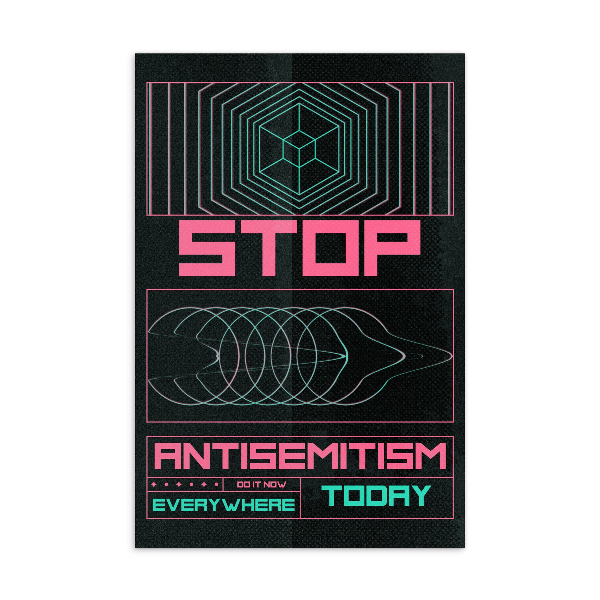 No Antisemitism | Standard Postcard Jouparty