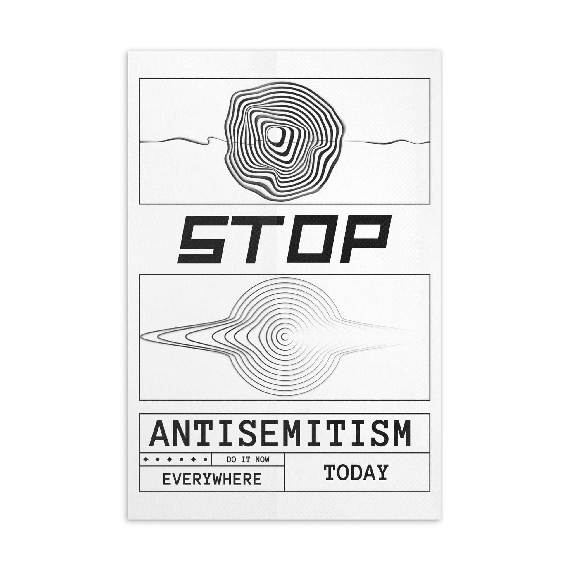 No Antisemitism | Standard Postcard Jouparty