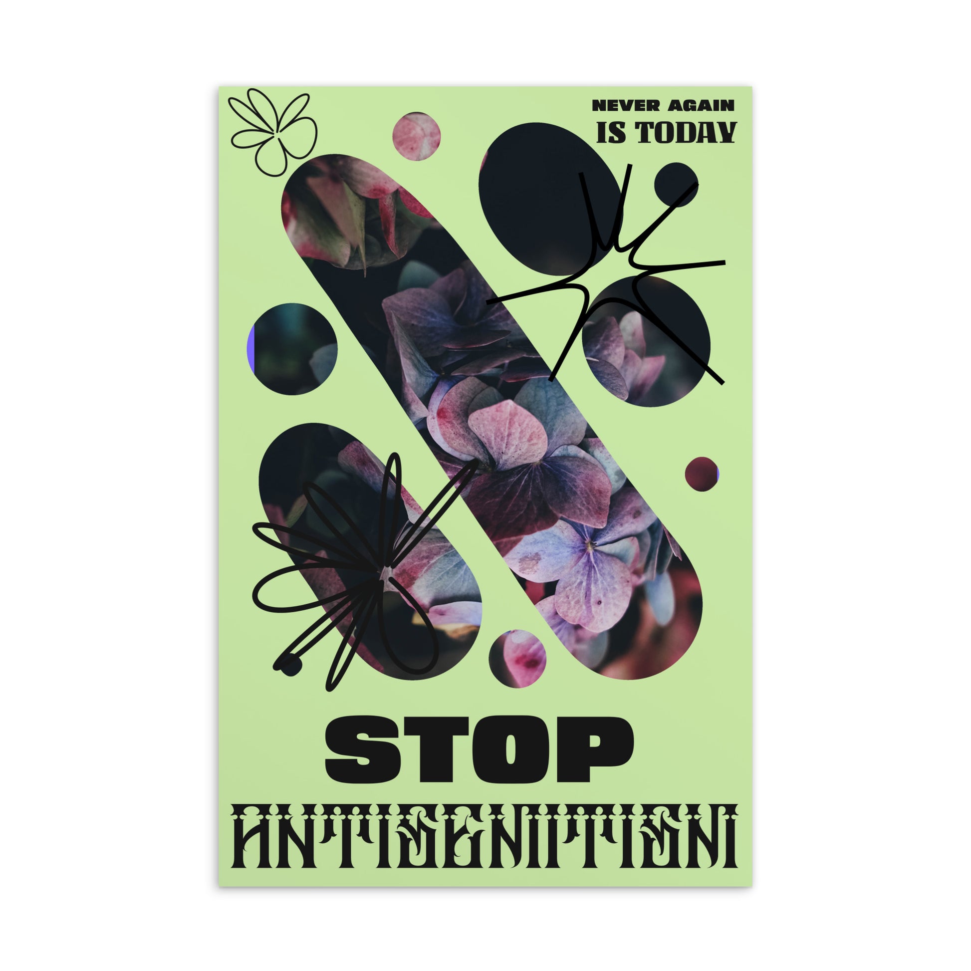No Antisemitism | Standard Postcard Jouparty