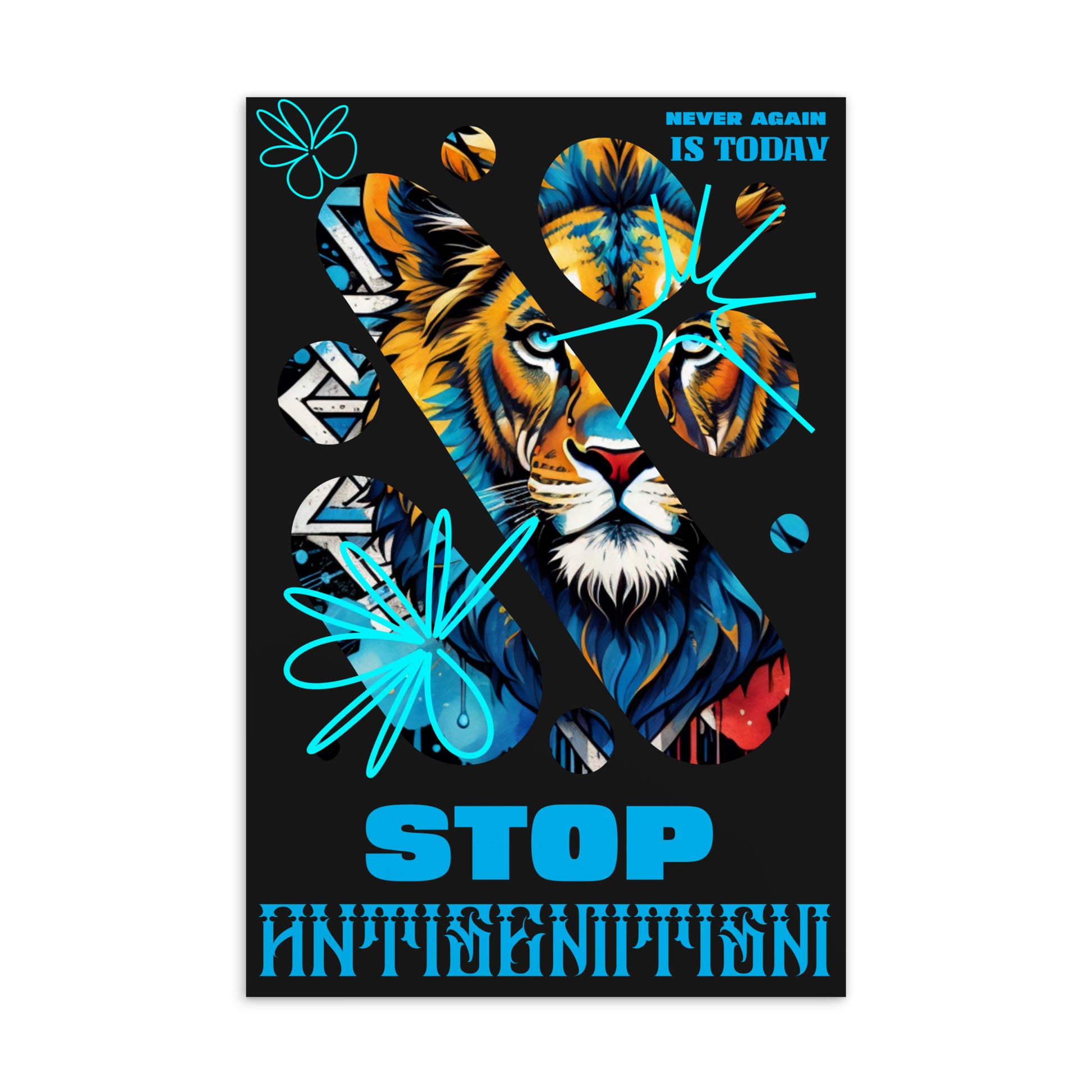 No Antisemitism | Standard Postcard Jouparty
