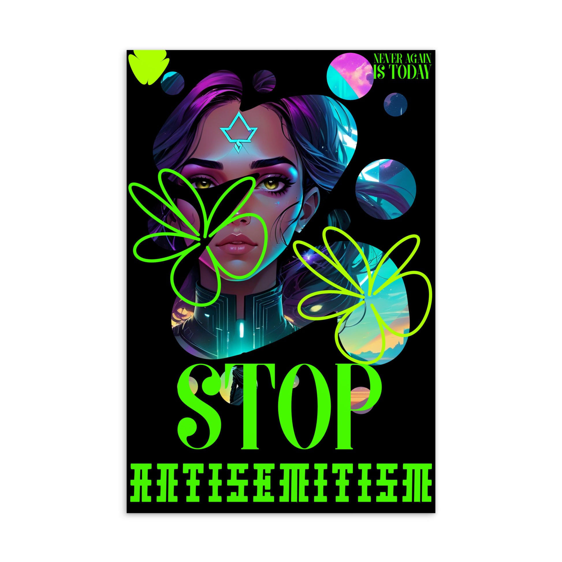 No Antisemitism | Standard Postcard Jouparty
