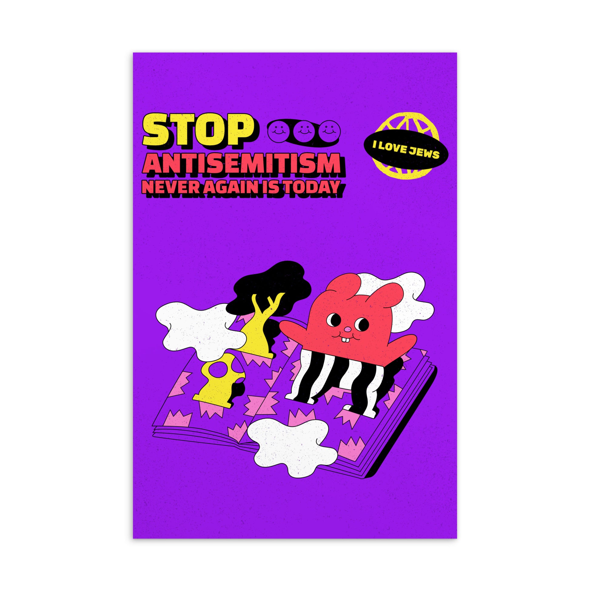 No Antisemitism | Standard Postcard Jouparty