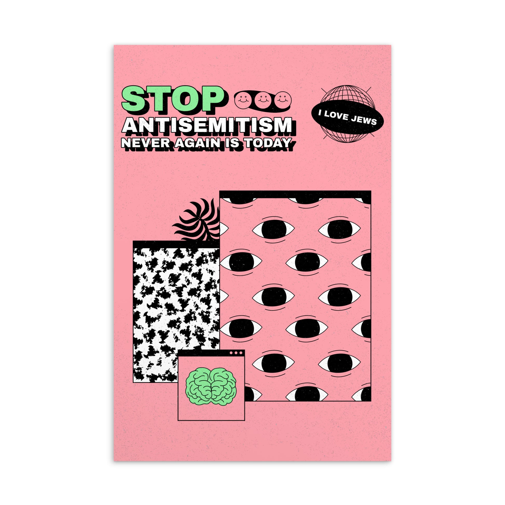 No Antisemitism | Standard Postcard Jouparty