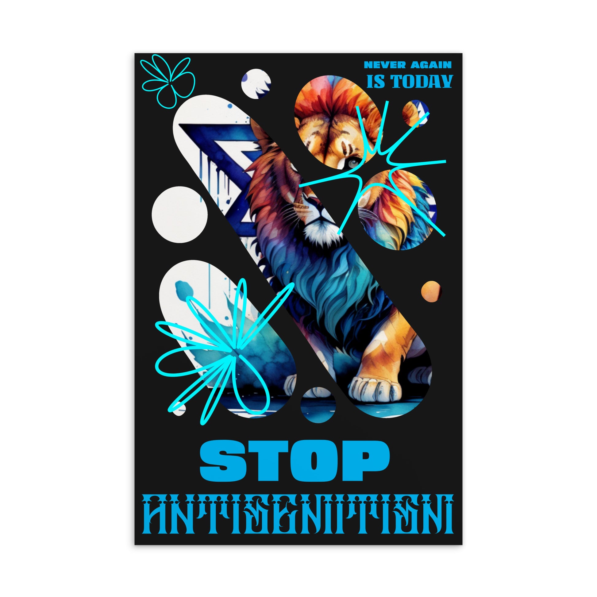 No Antisemitism | Standard Postcard Jouparty