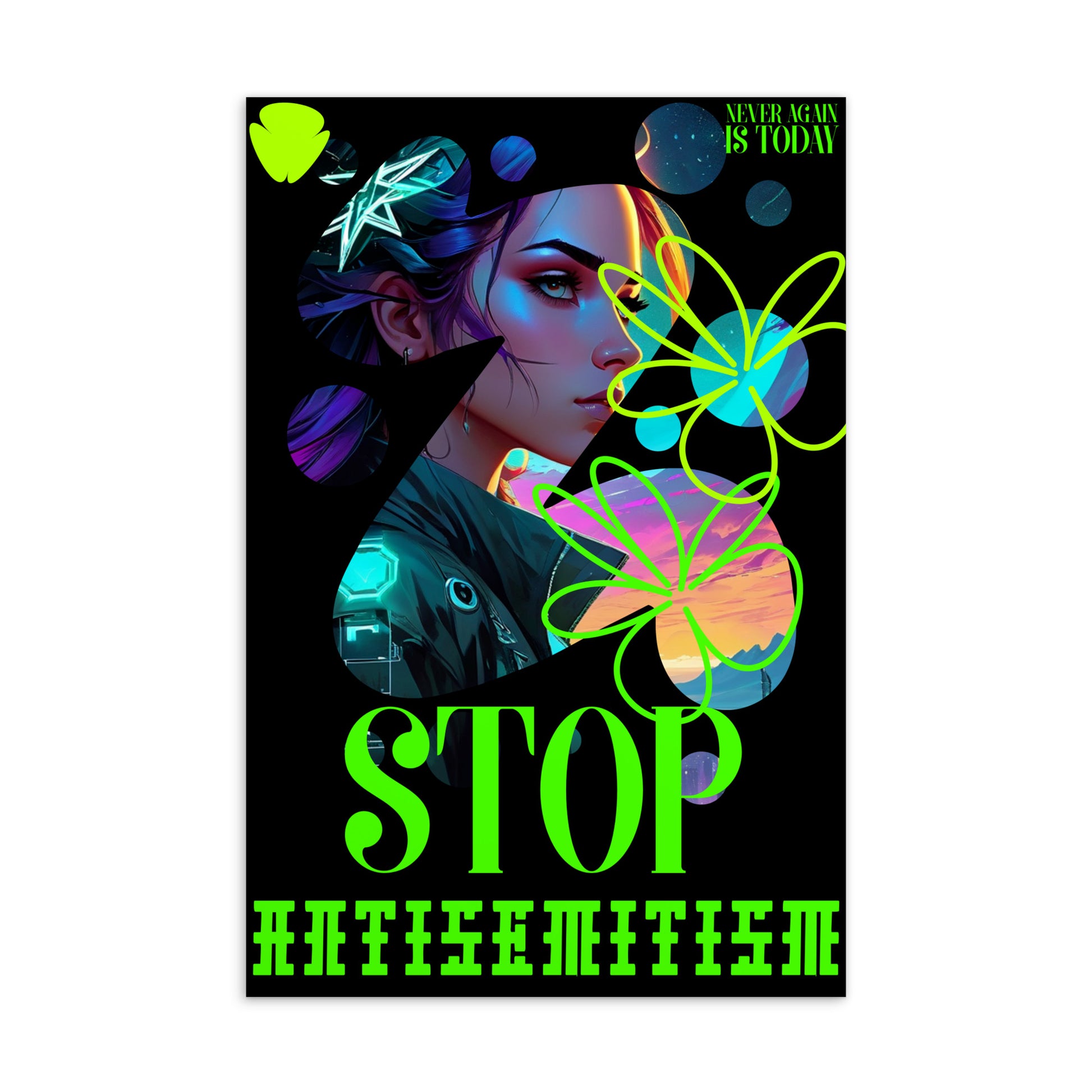 No Antisemitism | Standard Postcard Jouparty