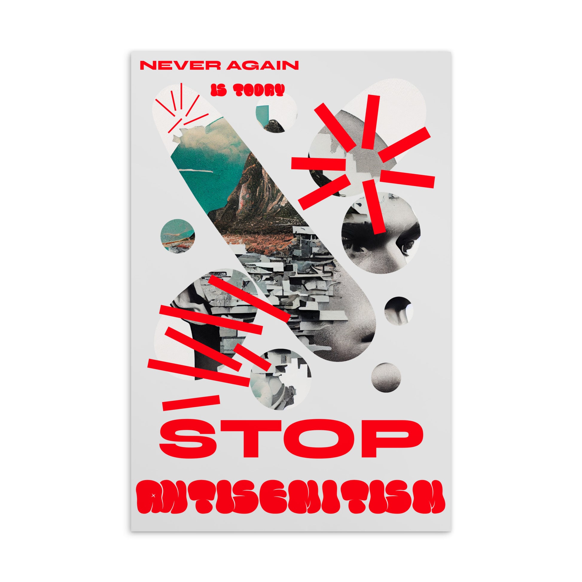 No Antisemitism | Standard Postcard Jouparty