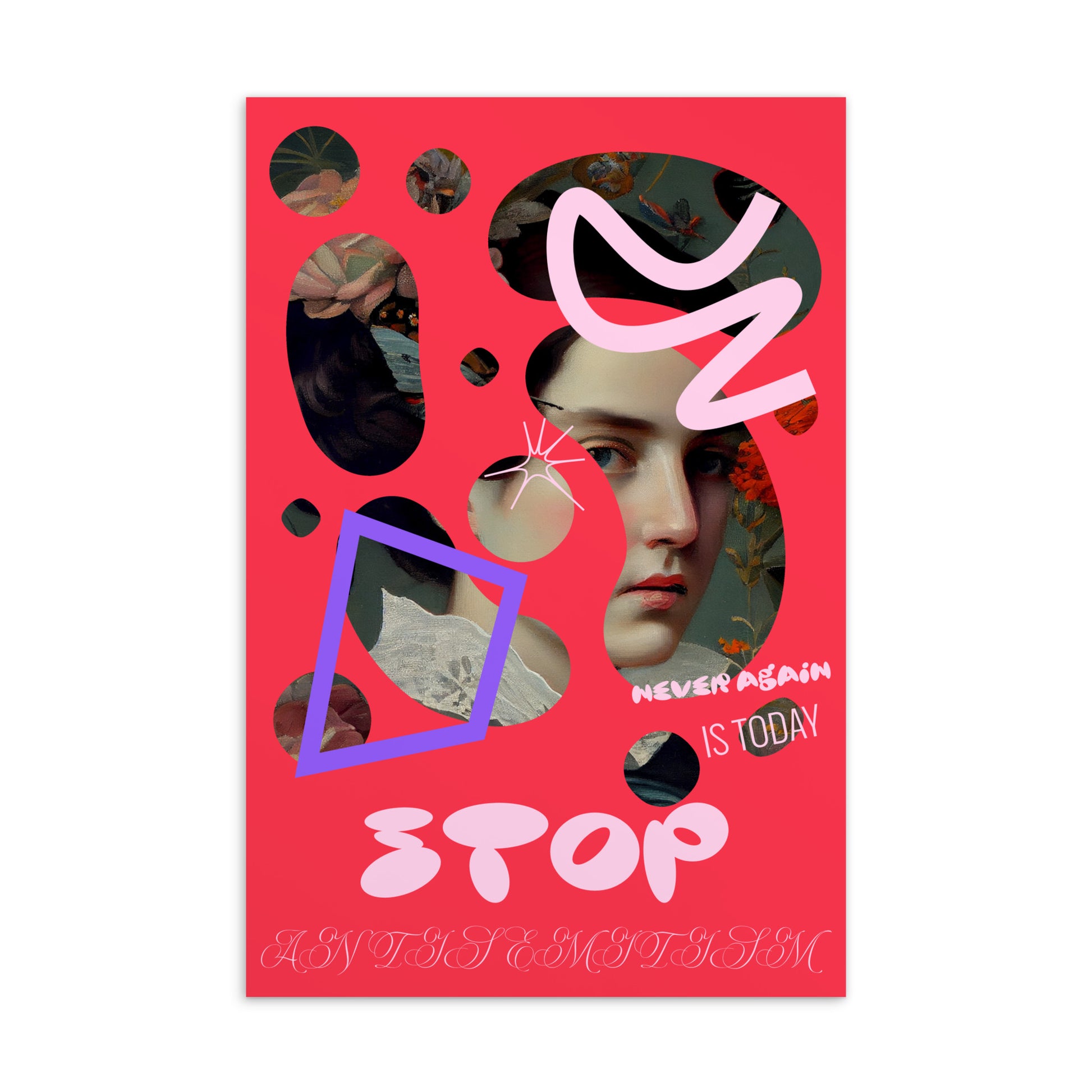No Antisemitism | Standard Postcard Jouparty