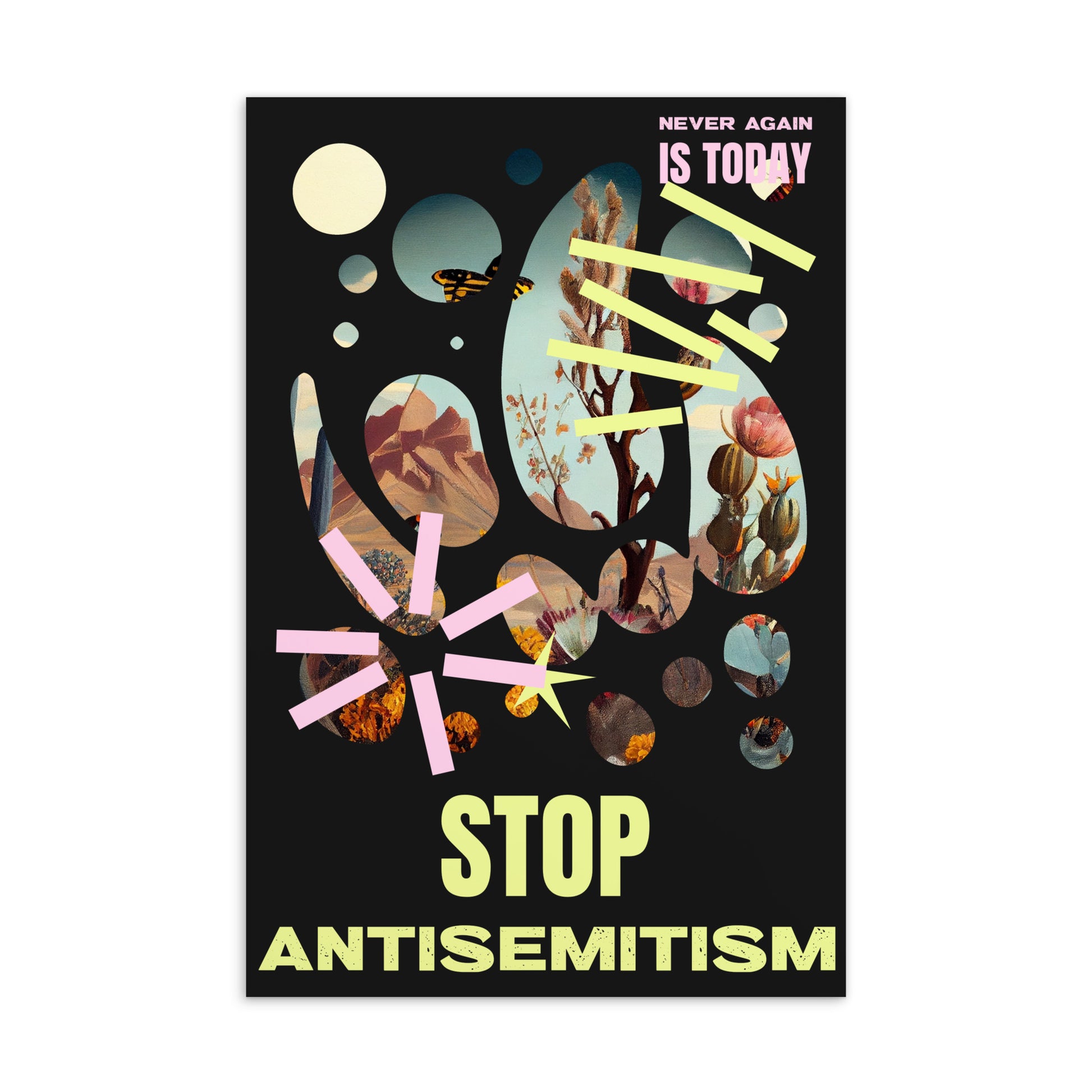No Antisemitism | Standard Postcard Jouparty