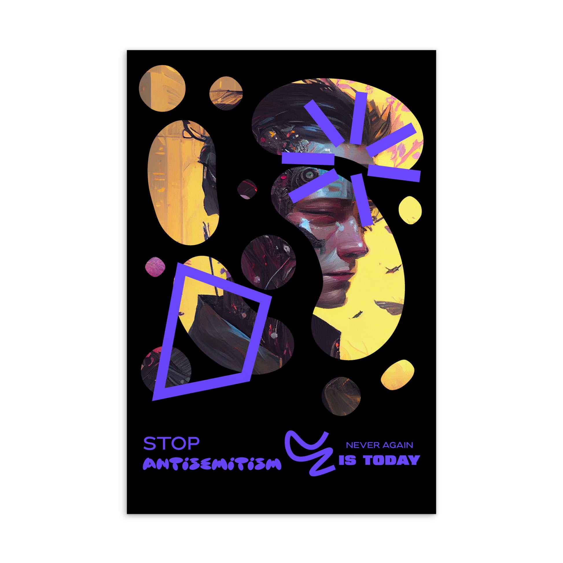 No Antisemitism | Standard Postcard Jouparty