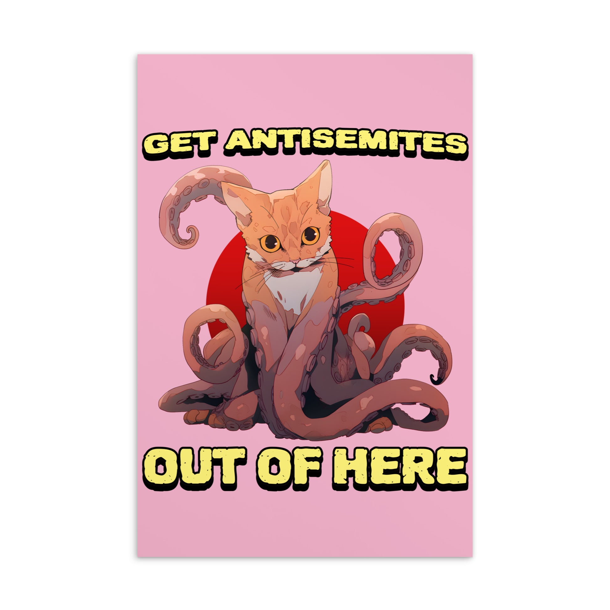 Get Alien Out | Pink Edition | Standard Postcard Jouparty