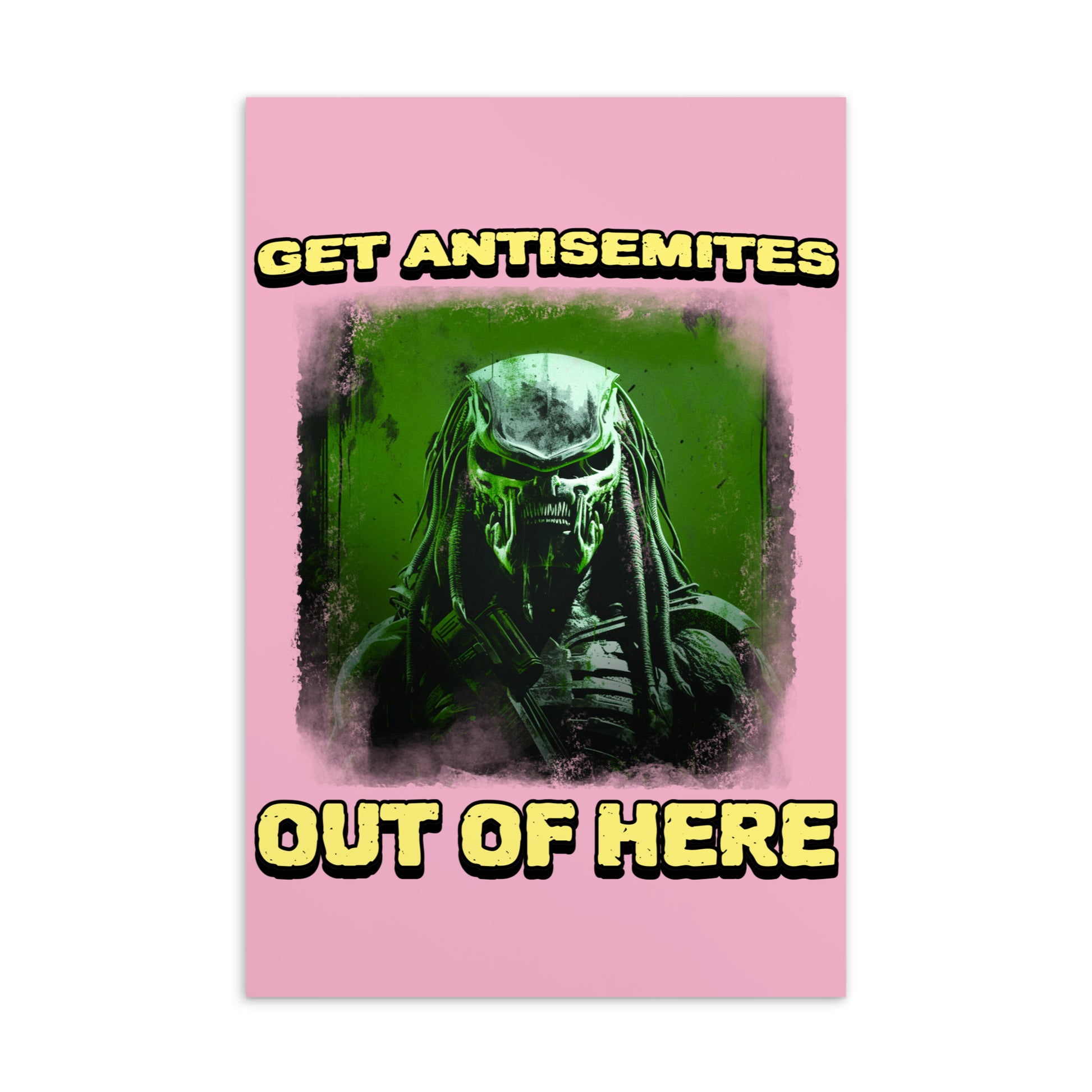 Get Alien Out | Pink Edition | Standard Postcard