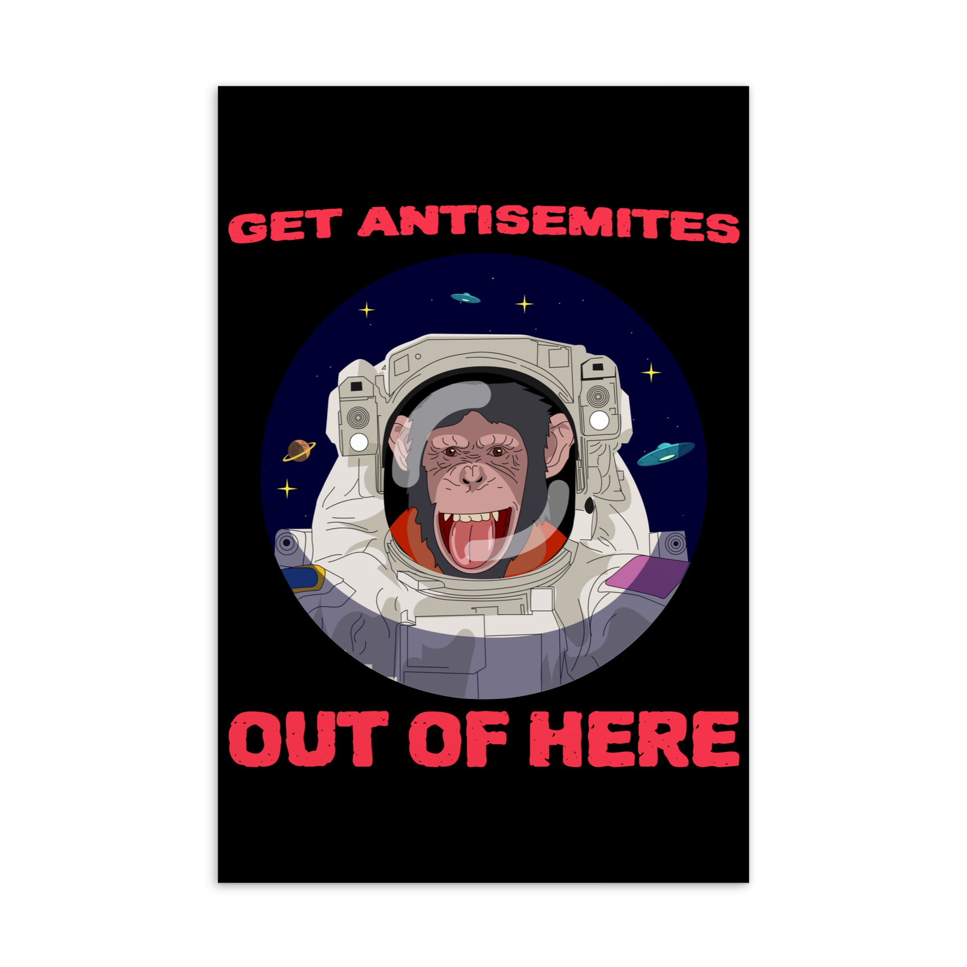 Get Alien Out | Antisemitism | Standard Postcard