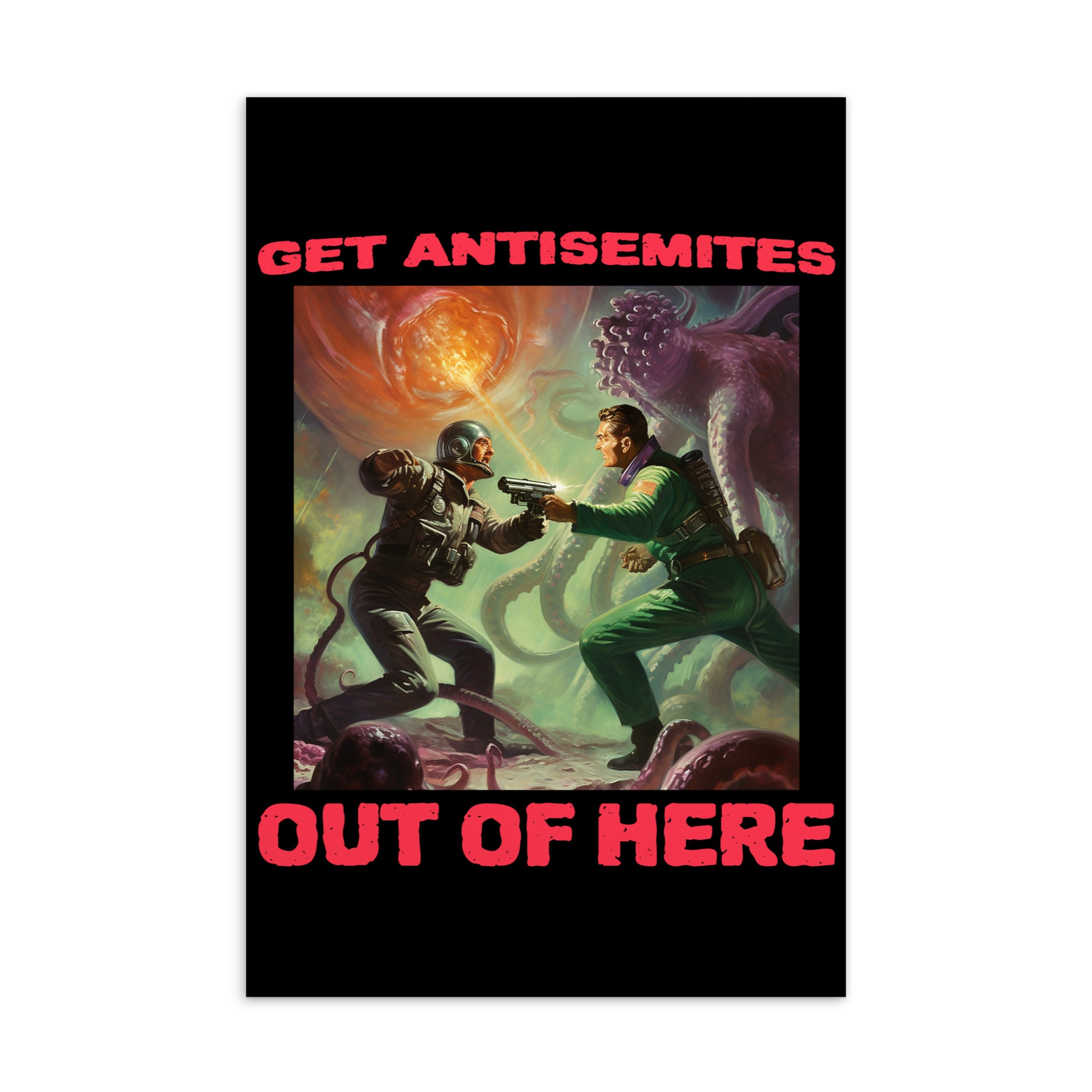 Get Alien Out | Antisemitism | Standard Postcard