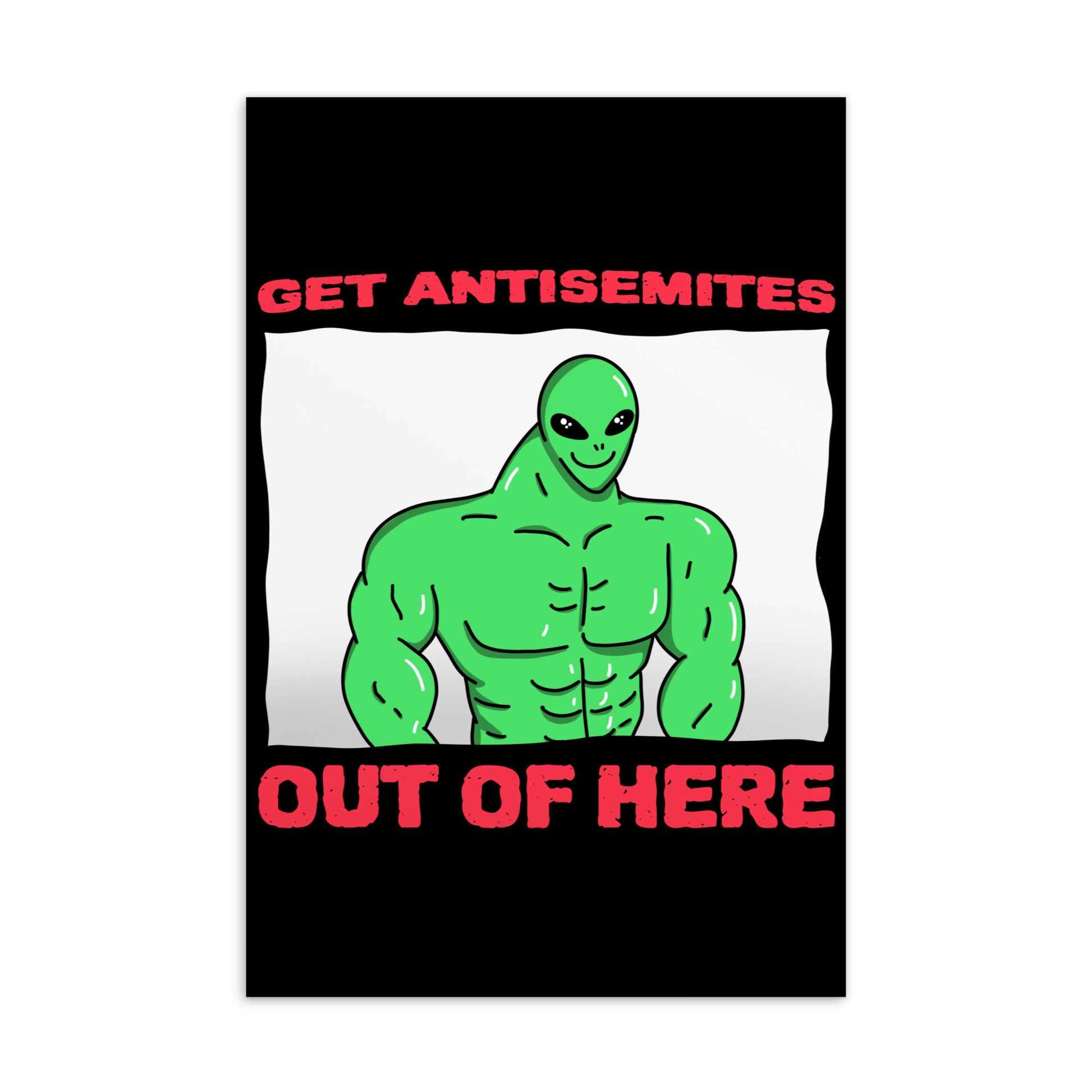 Get Alien Out | Antisemitism | Standard Postcard Jouparty