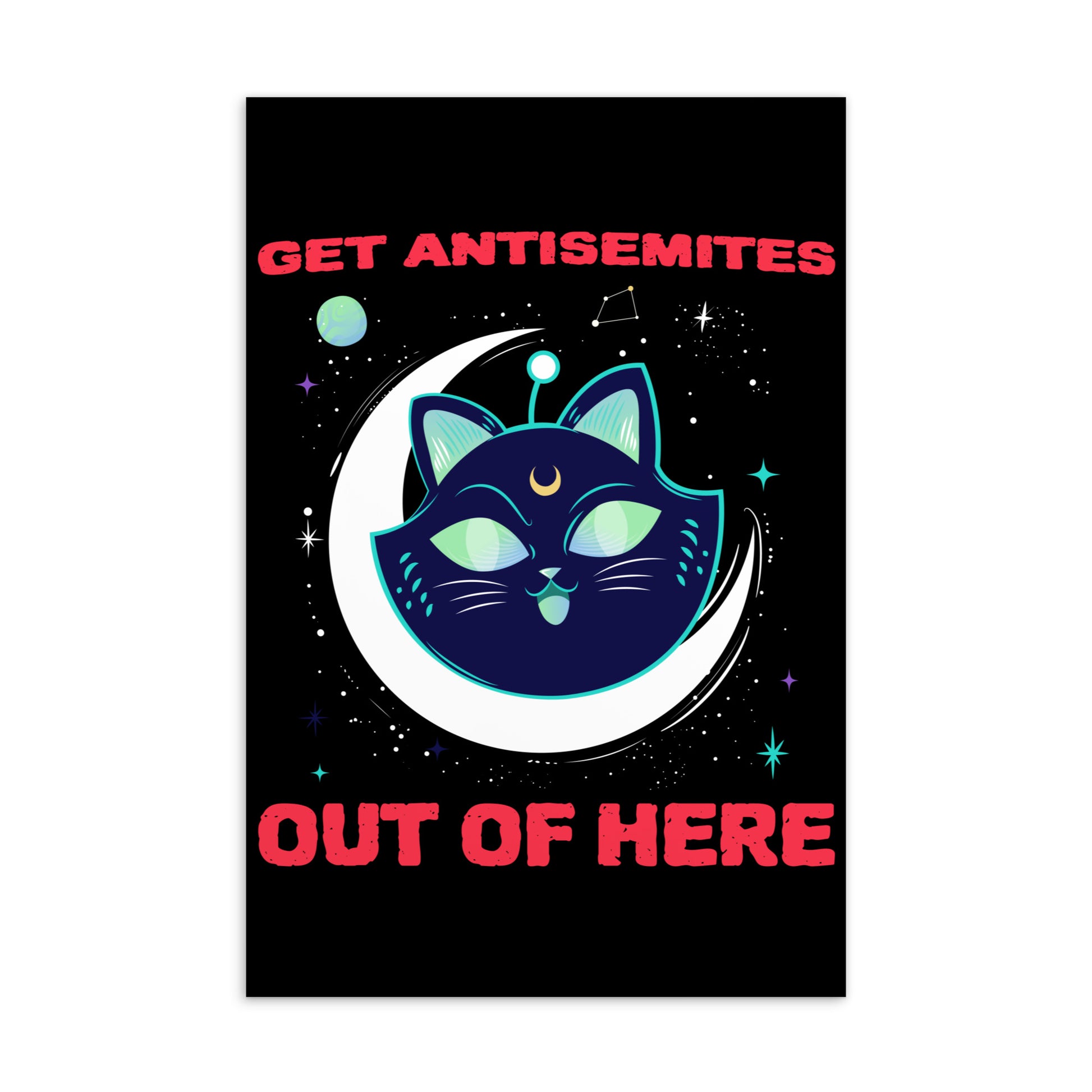 Get Alien Out | Antisemitism | Standard Postcard Jouparty