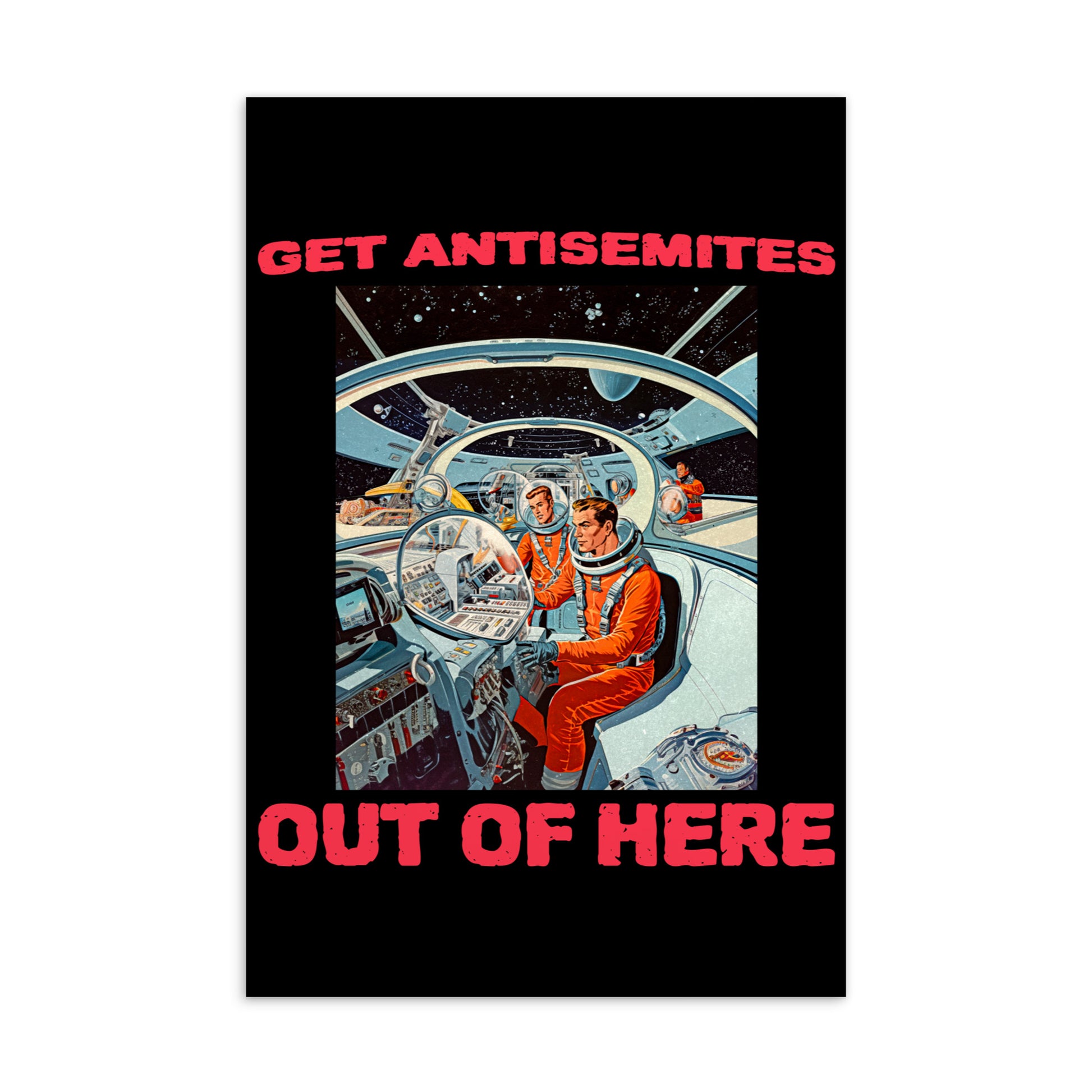 Get Alien Out | Antisemitism | Standard Postcard Jouparty