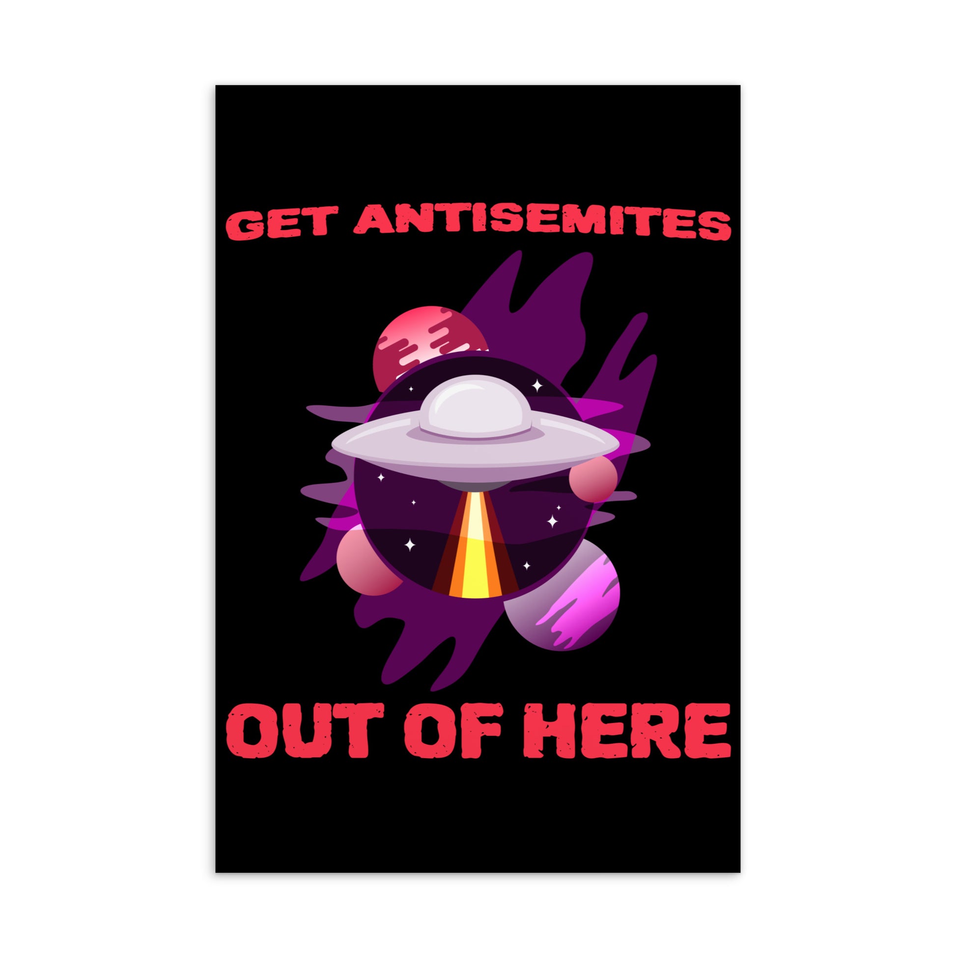 Get Alien Out | Antisemitism | Standard Postcard Jouparty