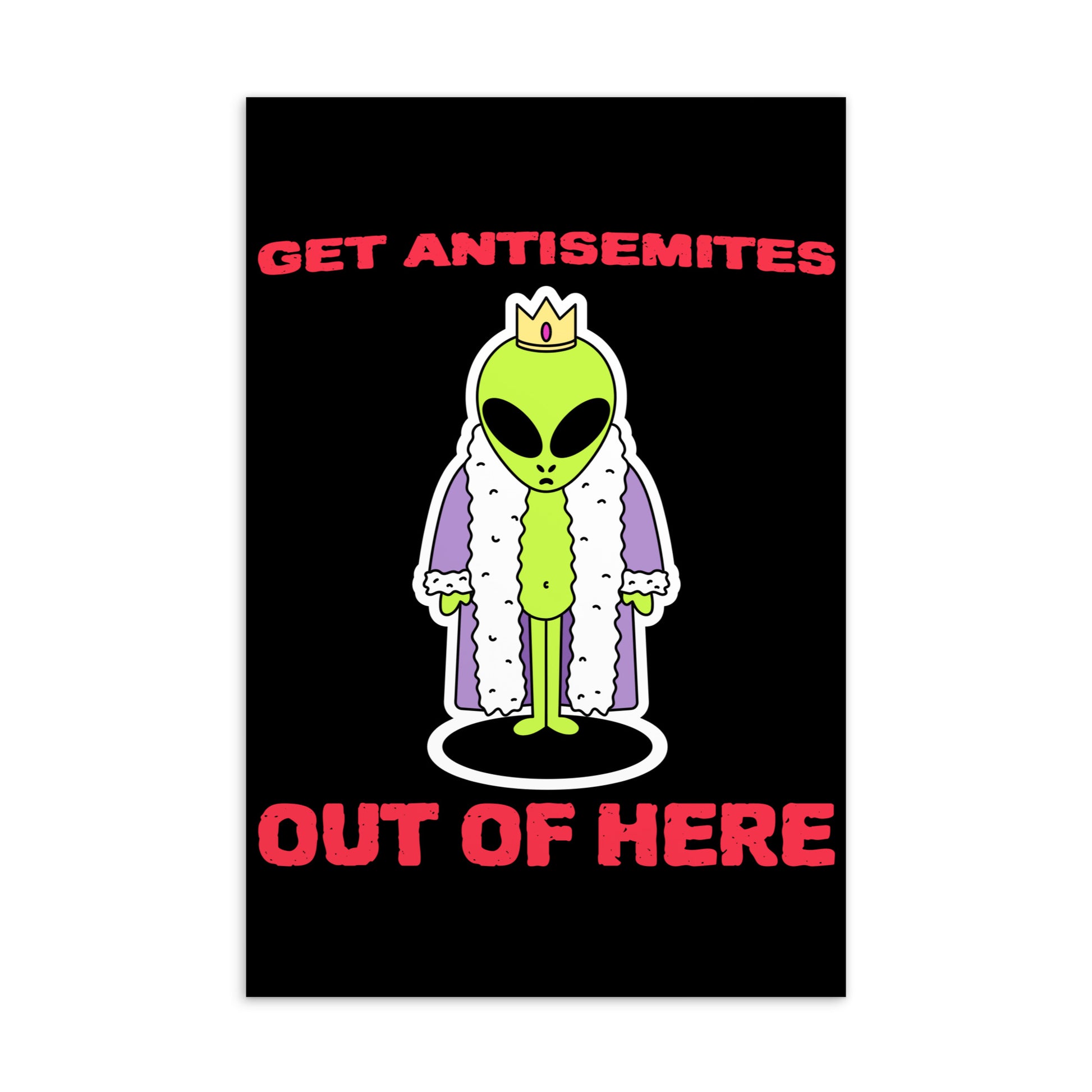 Get Alien Out | Antisemitism | Standard Postcard Jouparty