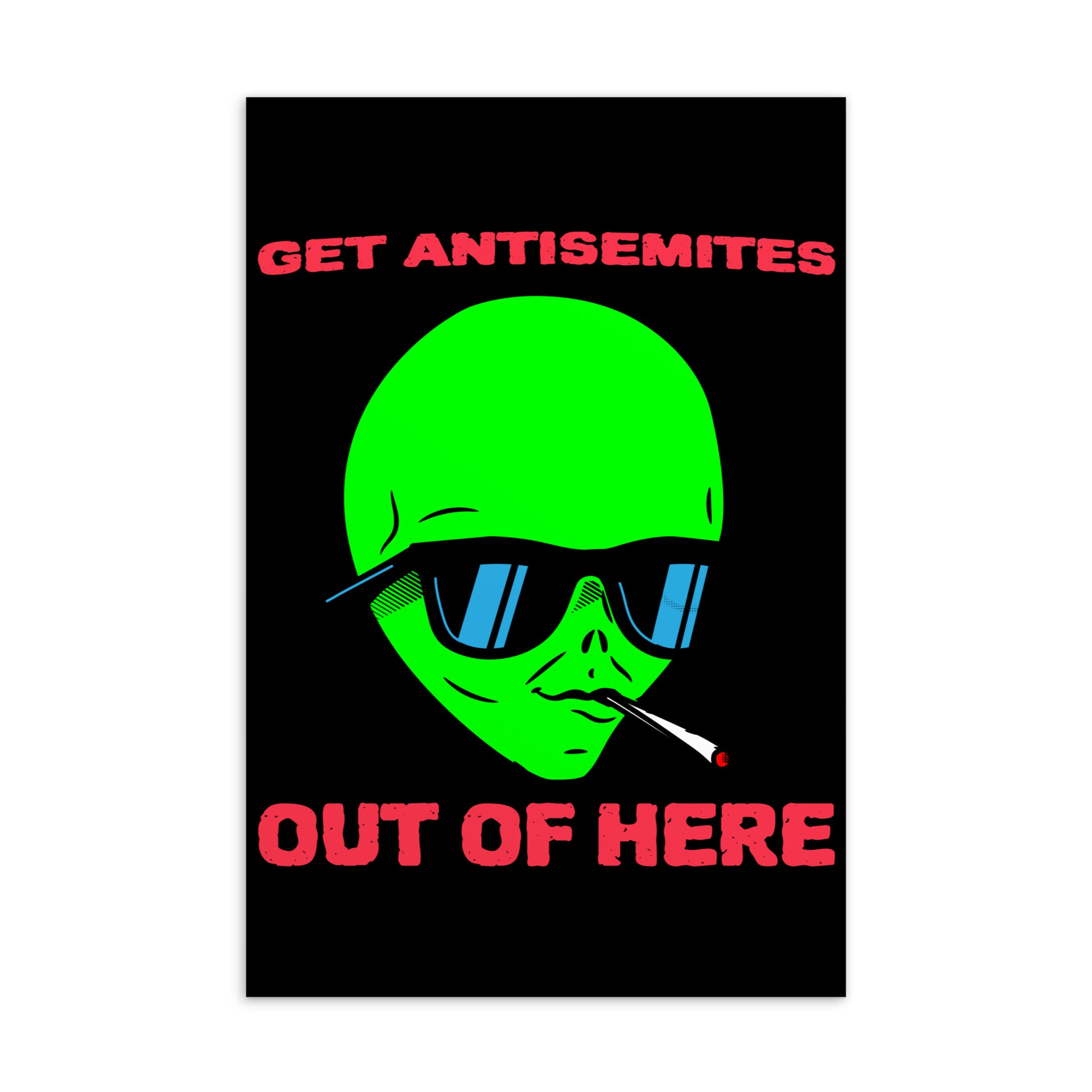 Get Alien Out | Antisemitism | Standard Postcard Jouparty