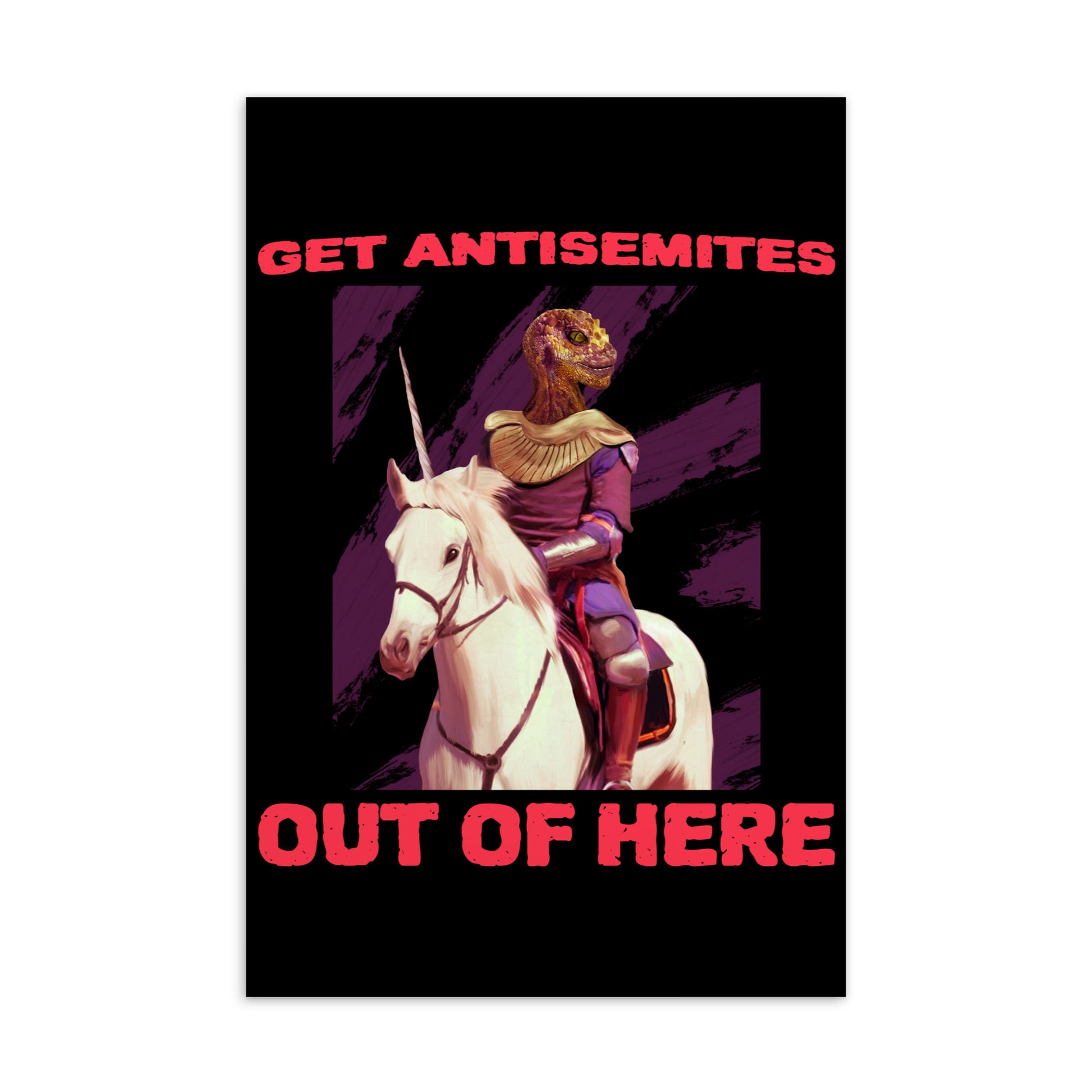 Get Alien Out | Antisemitism | Standard Postcard Jouparty