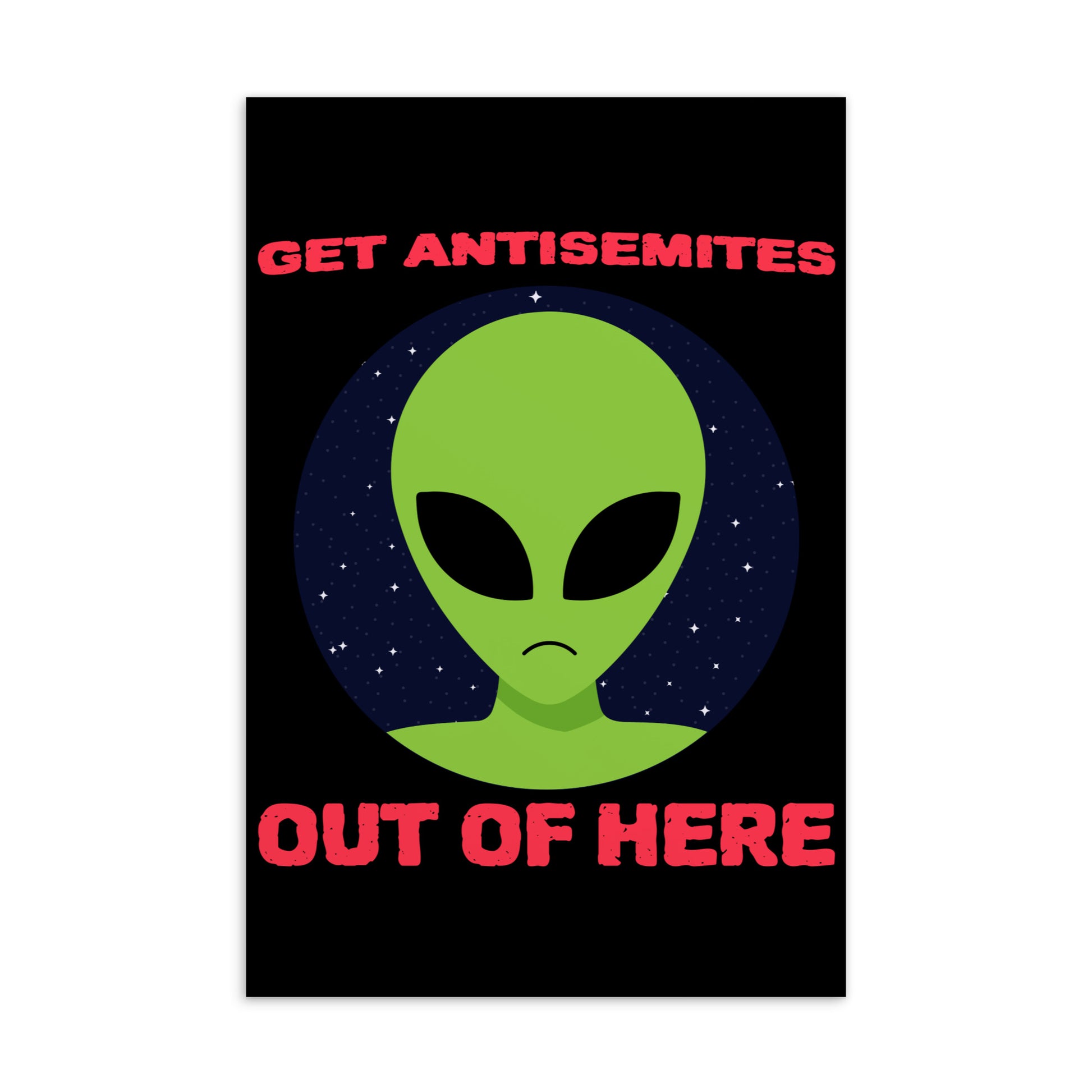Get Alien Out | Antisemitism | Standard Postcard Jouparty