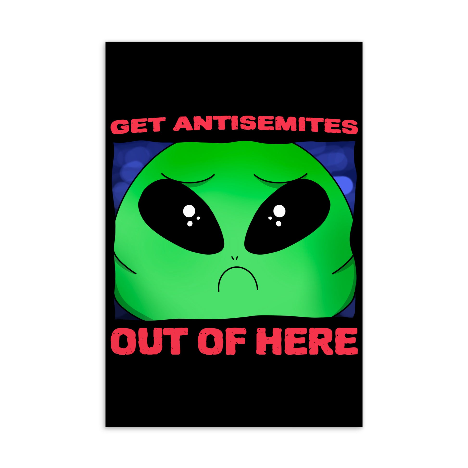 Get Alien Out | Antisemitism | Standard Postcard Jouparty