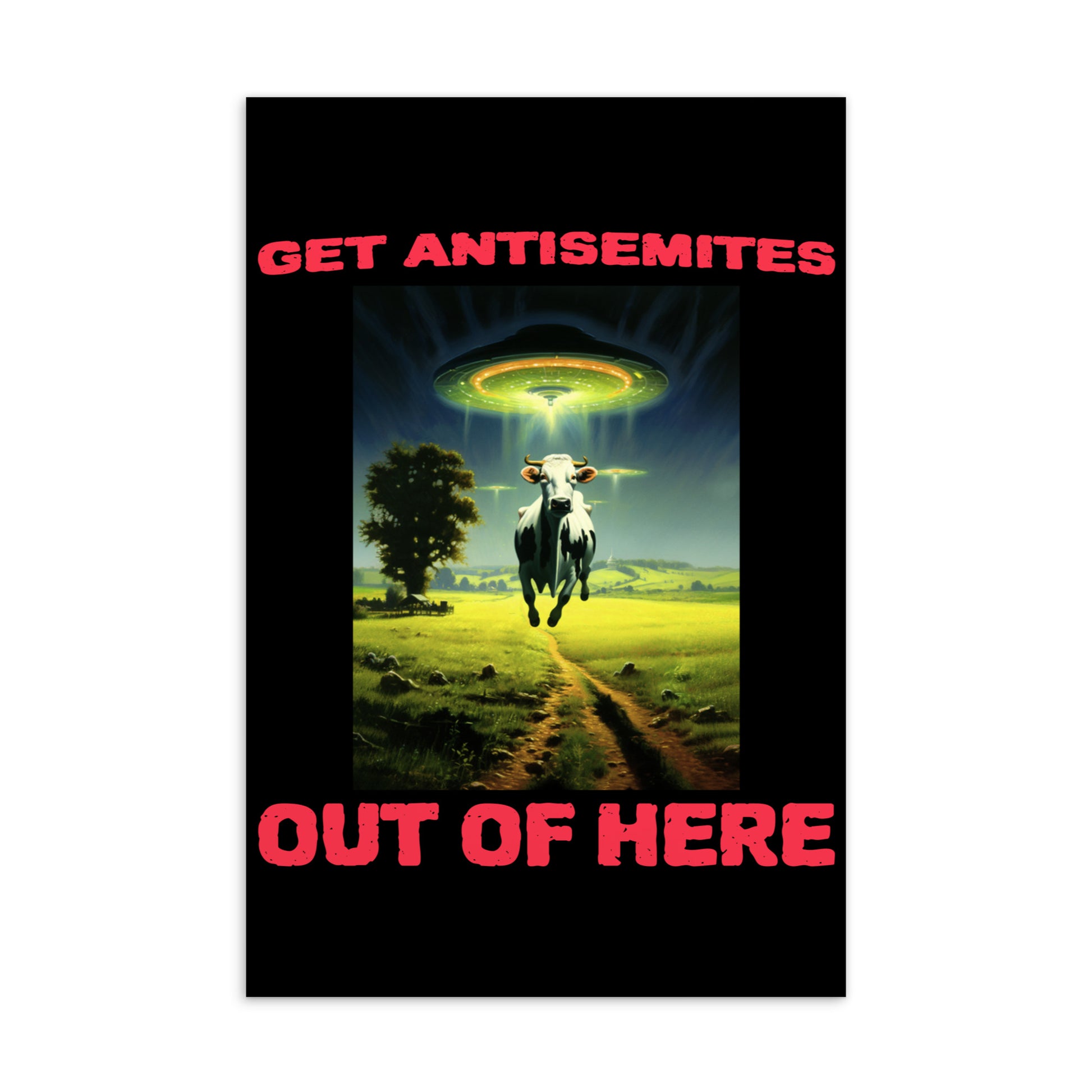 Get Alien Out | Antisemitism | Standard Postcard Jouparty